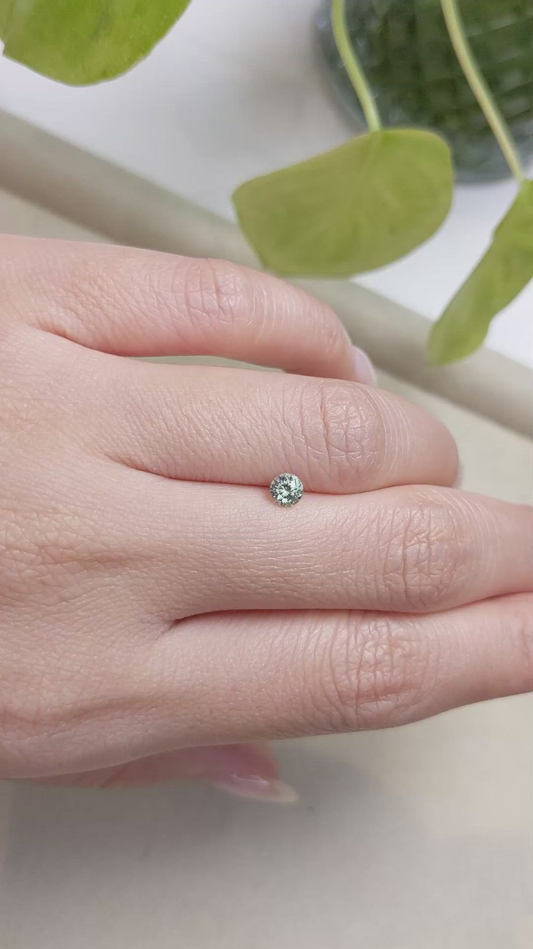 0.35 Ct. Chrysoberyl from Russia Size Video