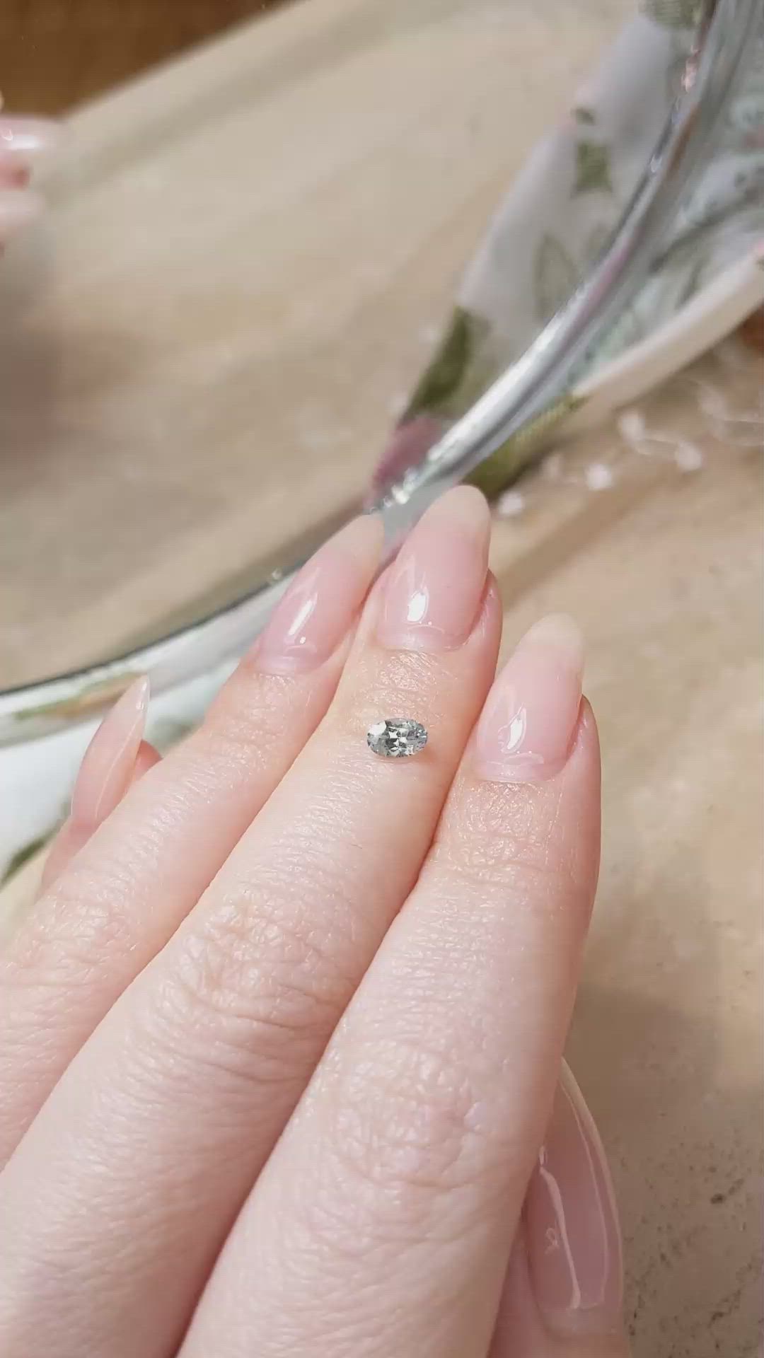 0.39 Ct. Alexandrite from Russia Size Video
