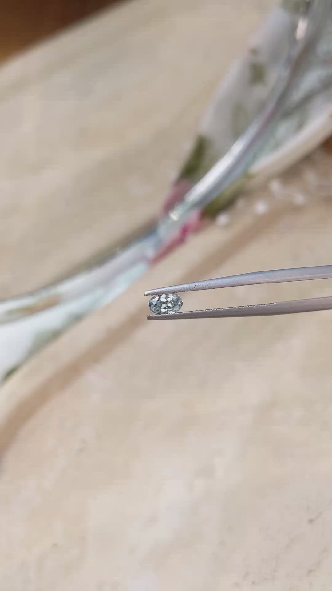 0.39 Ct. Alexandrite from Russia Size Video