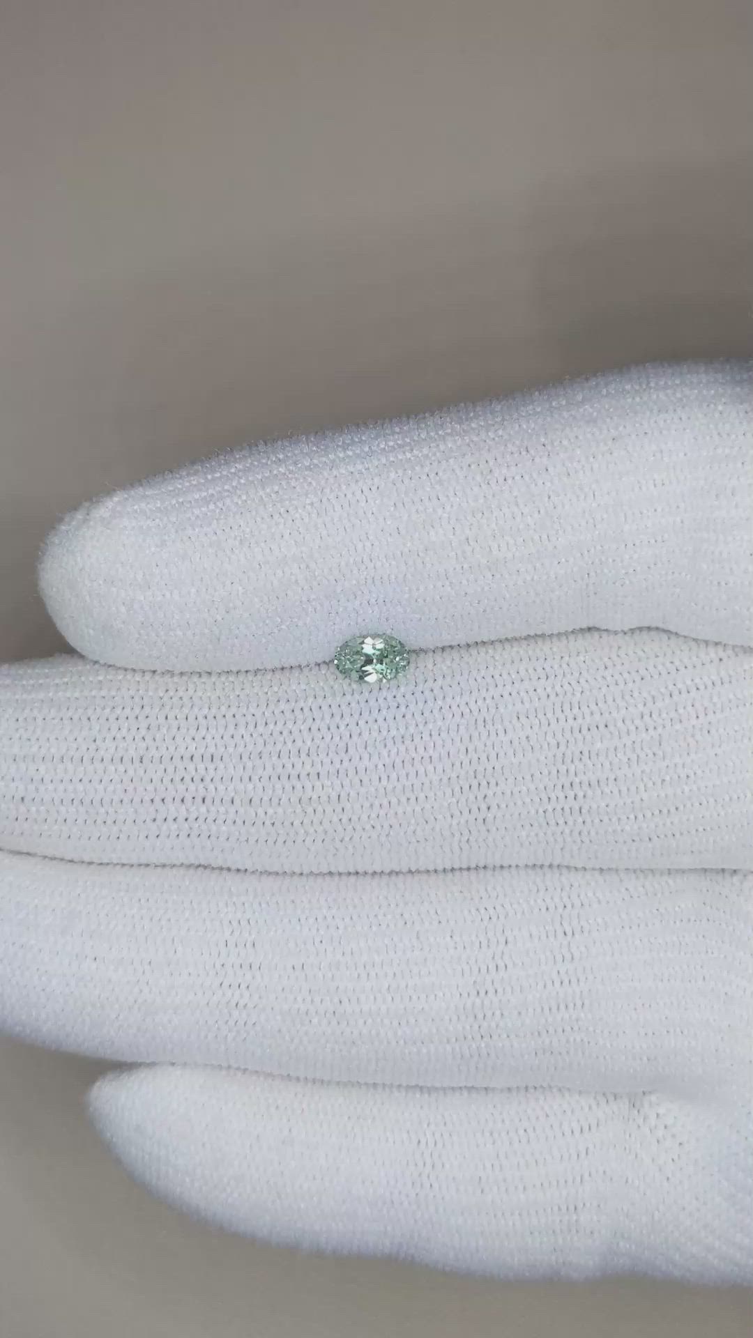0.39 Ct. Alexandrite from Russia Size Video