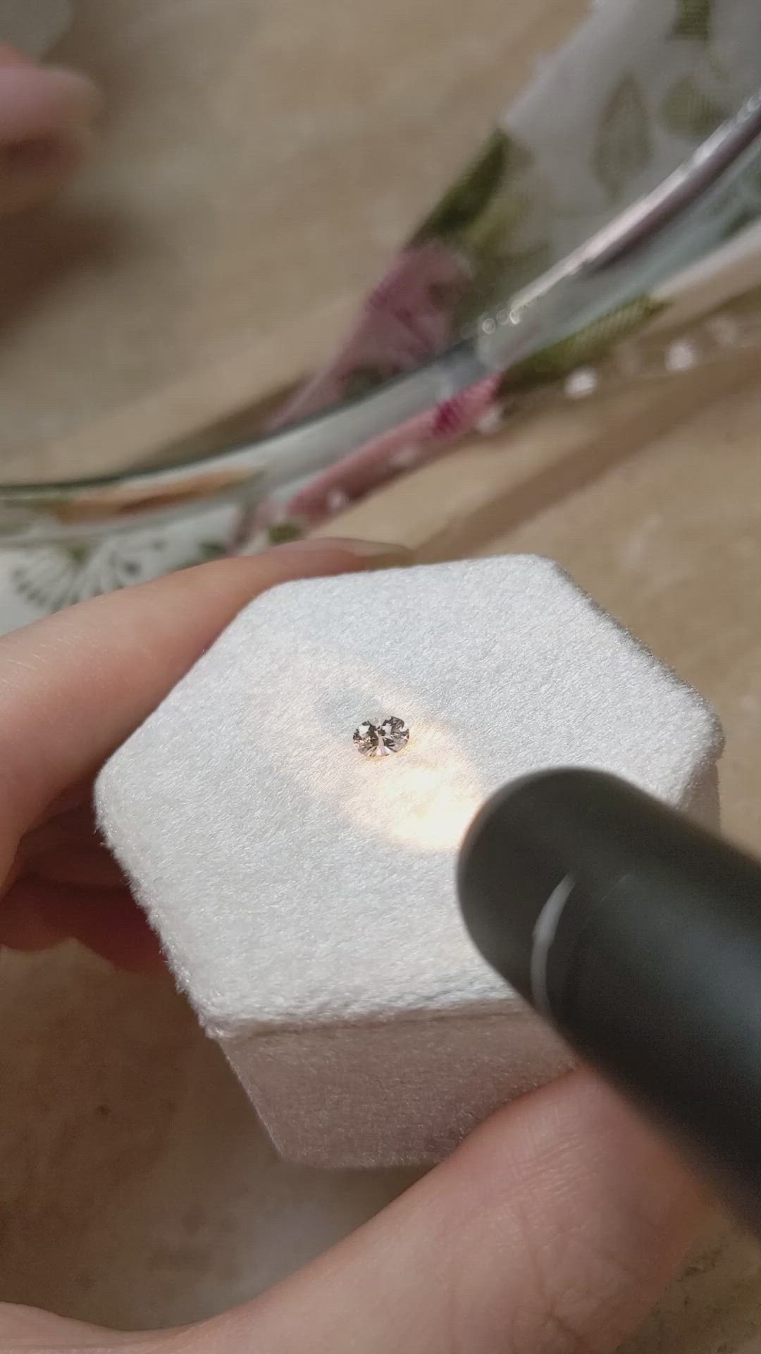 0.24 Ct. Alexandrite from Russia Size Video