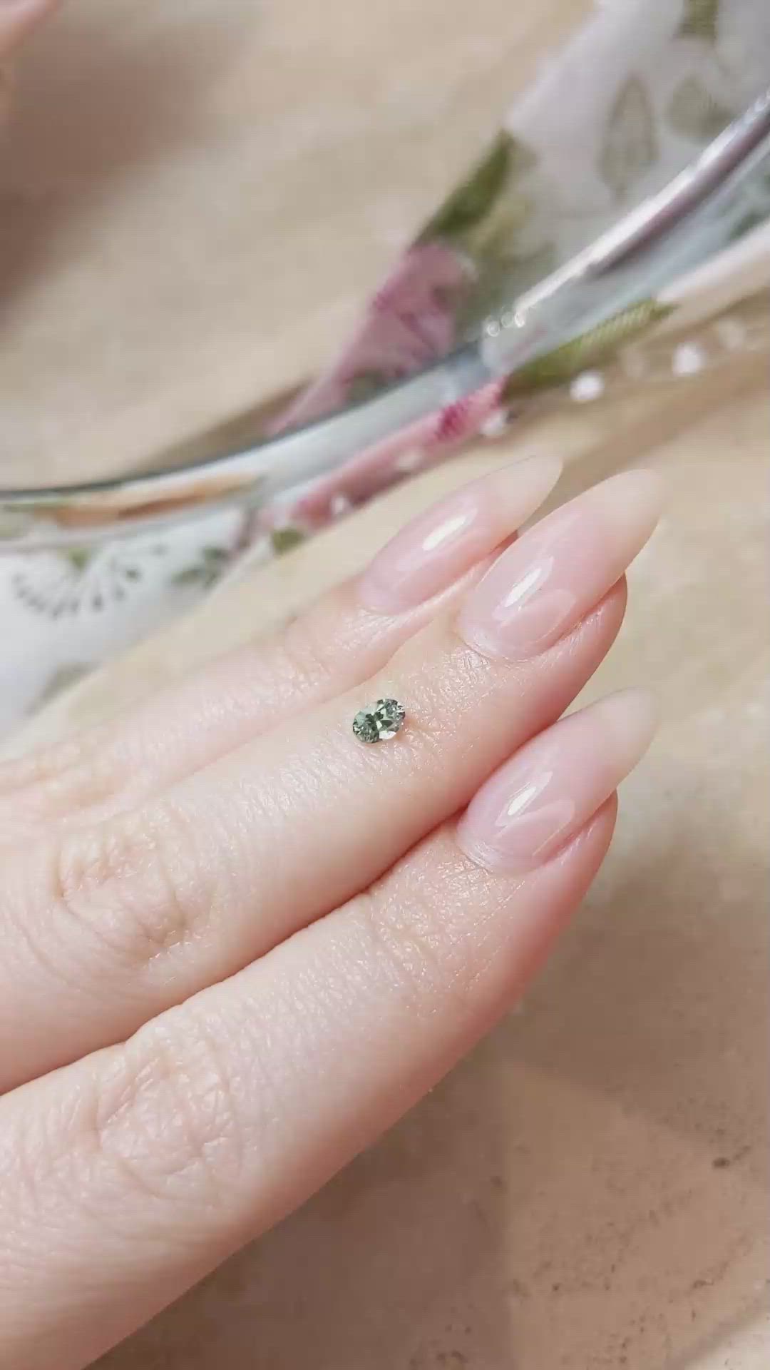 0.24 Ct. Alexandrite from Russia Size Video