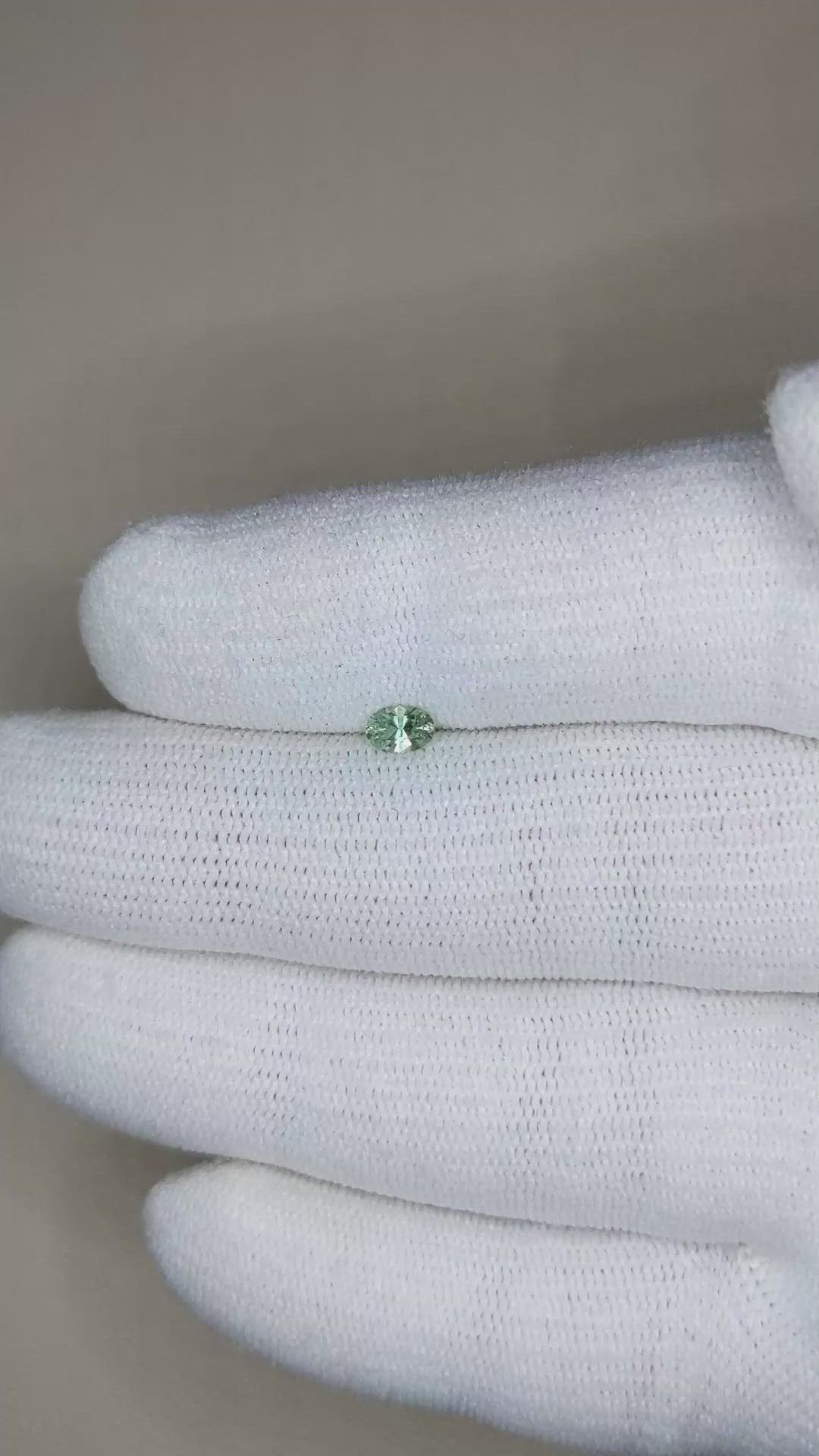 0.24 Ct. Alexandrite from Russia Size Video