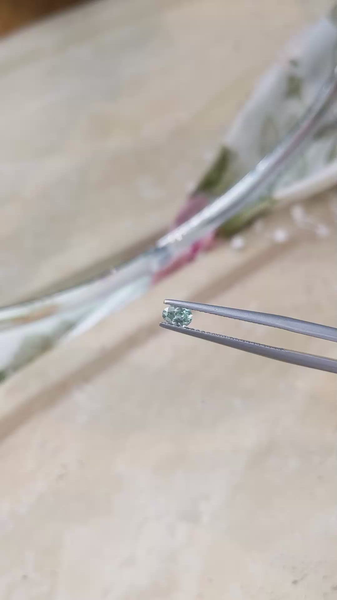 0.29 Ct. Alexandrite from Russia Size Video