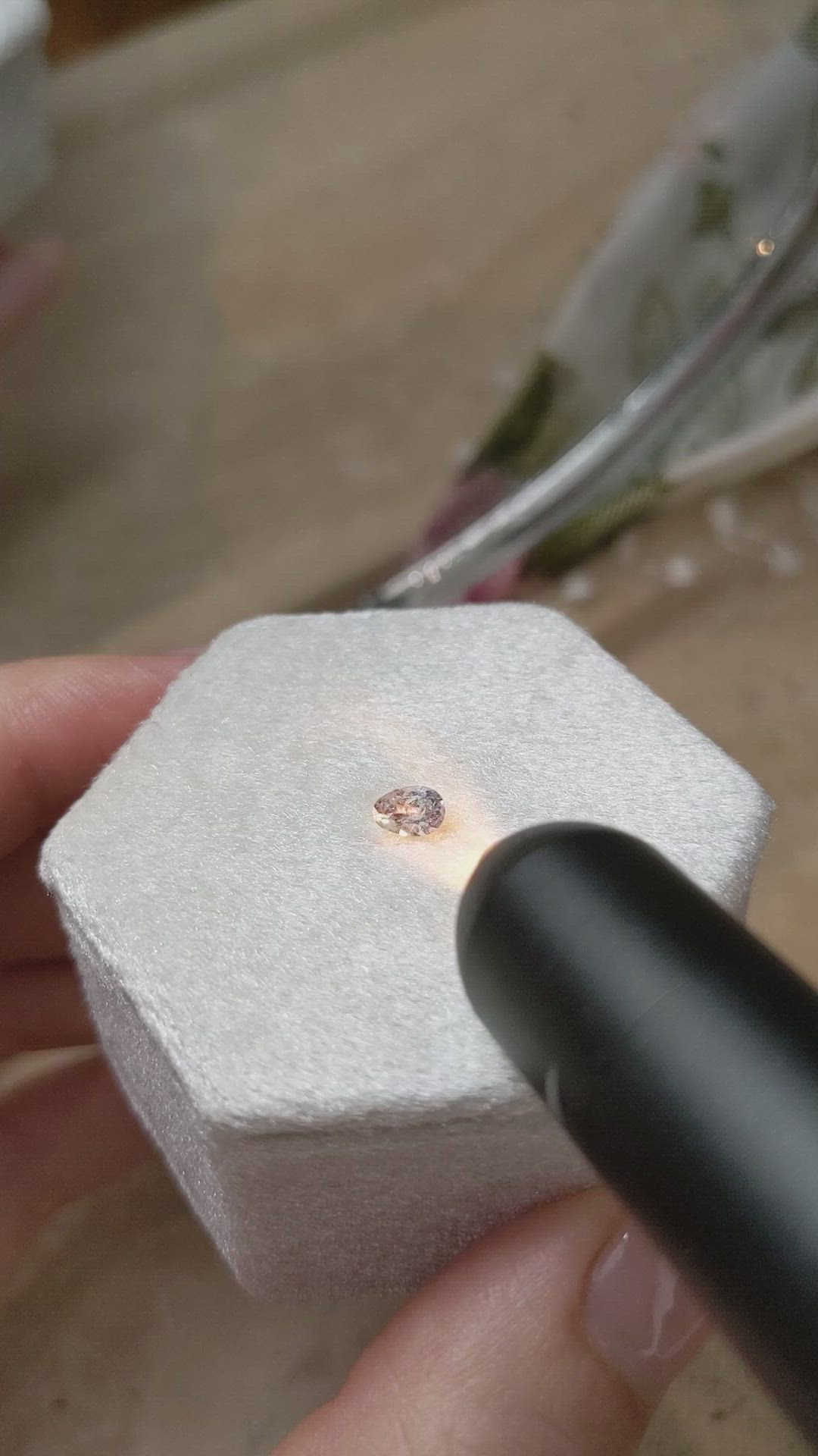 0.29 Ct. Alexandrite from Russia Size Video