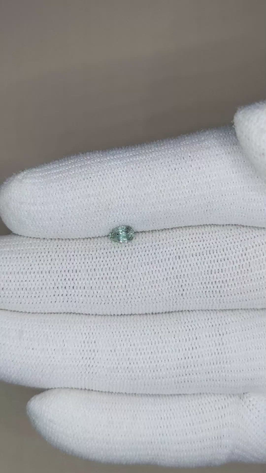 0.29 Ct. Alexandrite from Russia Size Video
