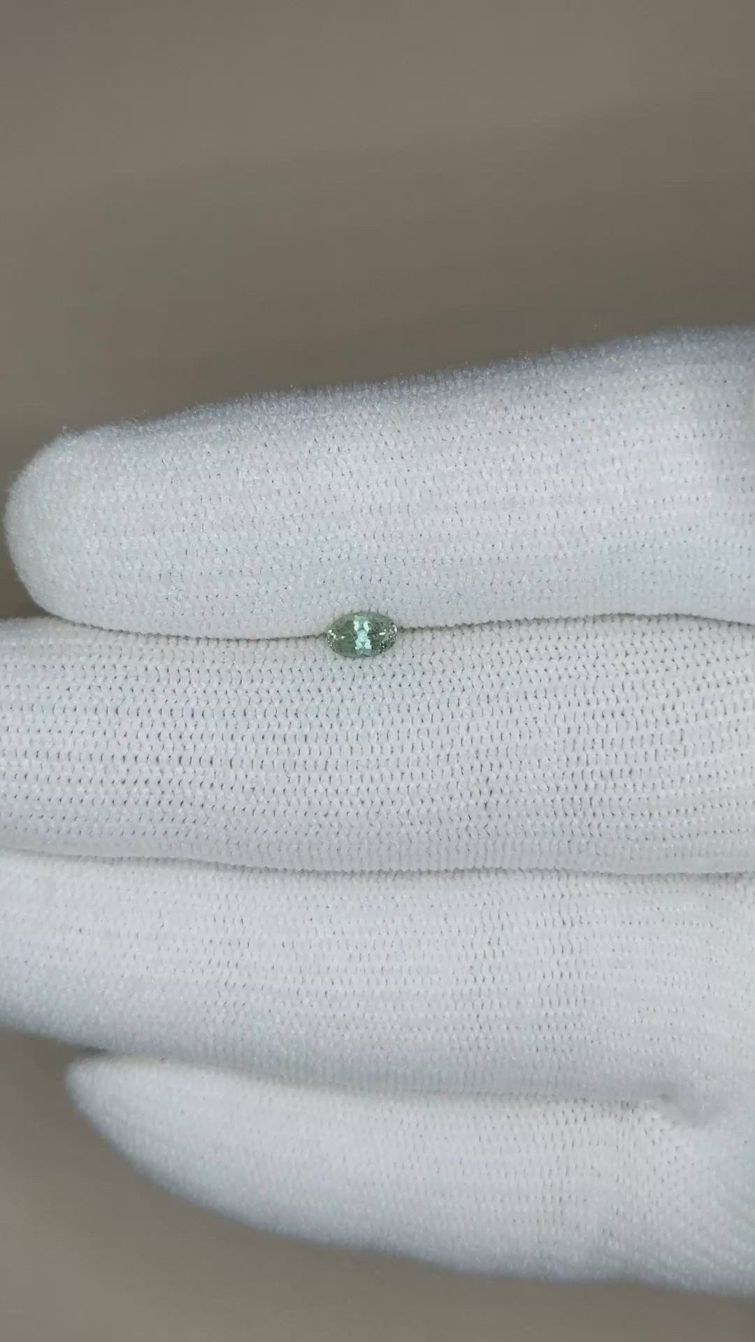 0.26 Ct. Alexandrite from Russia Size Video