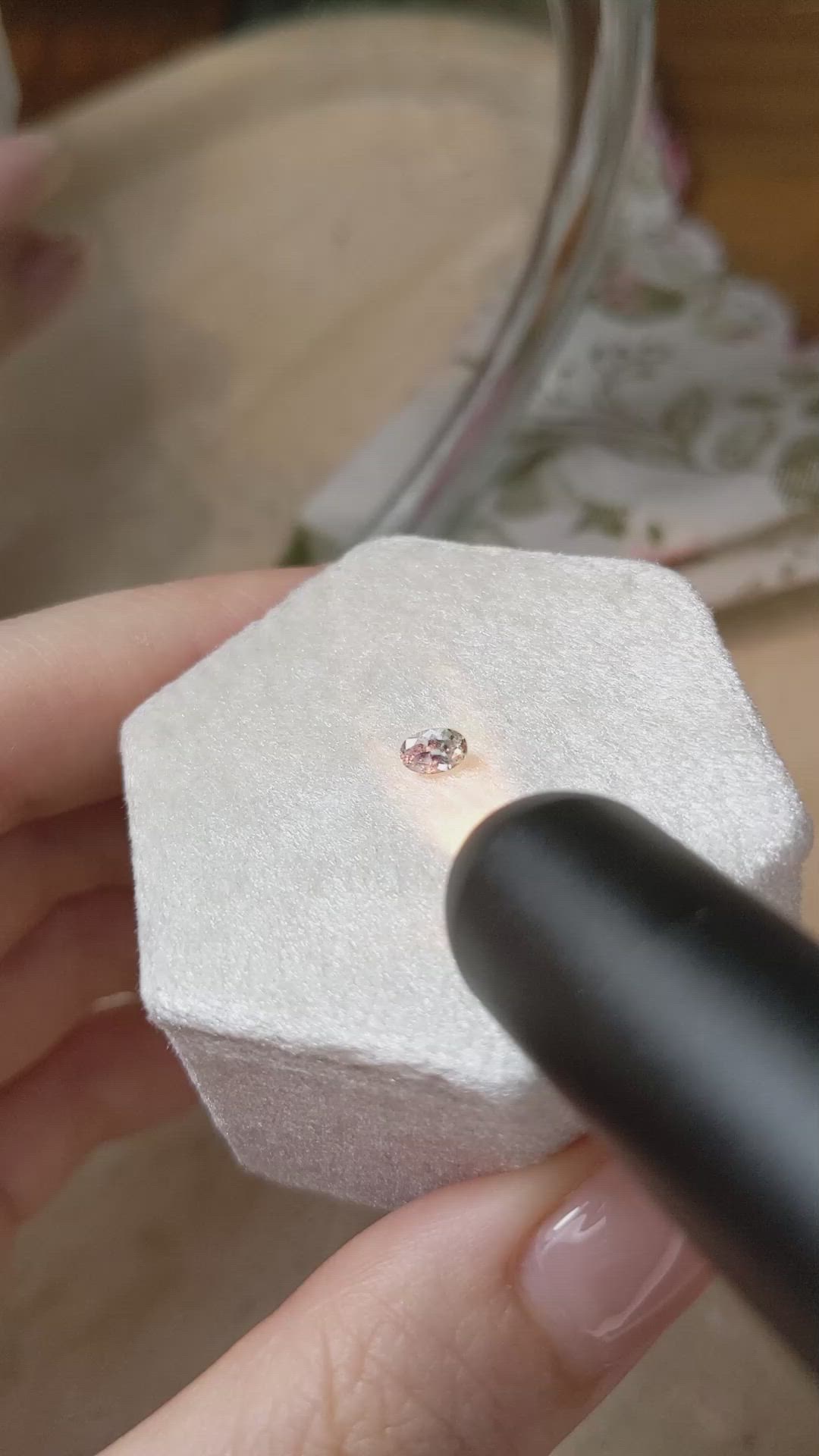 0.26 Ct. Alexandrite from Russia Size Video