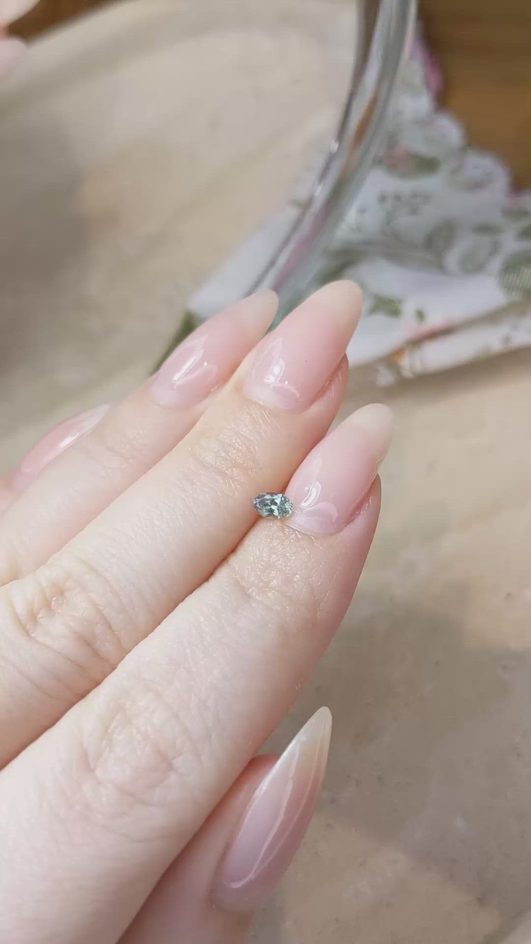 0.26 Ct. Alexandrite from Russia Size Video