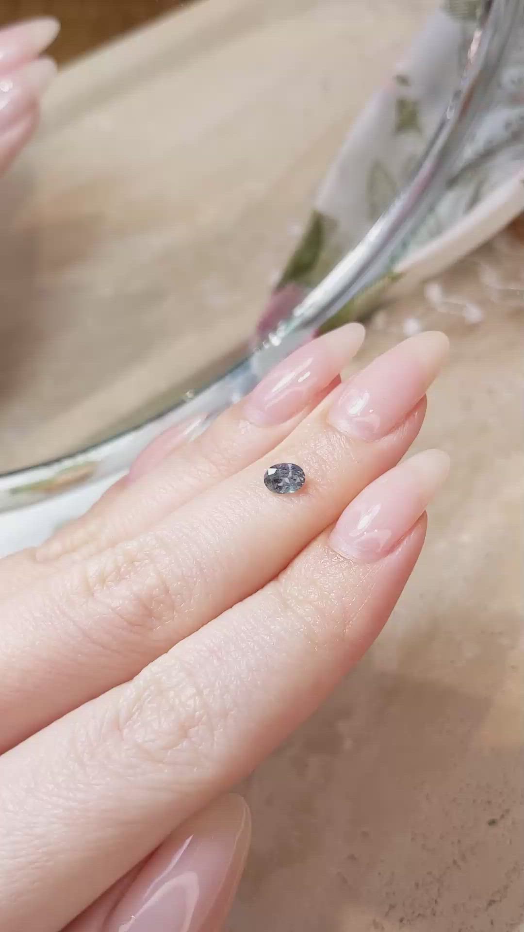 0.47 Ct. Alexandrite from Russia Size Video