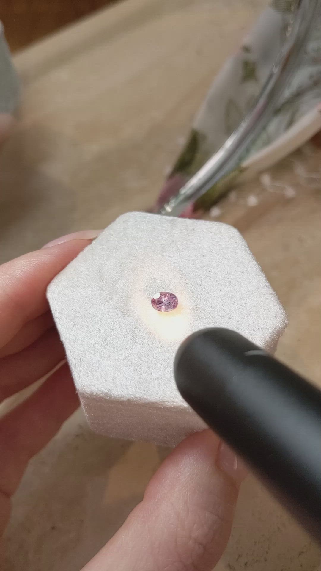 0.47 Ct. Alexandrite from Russia Size Video