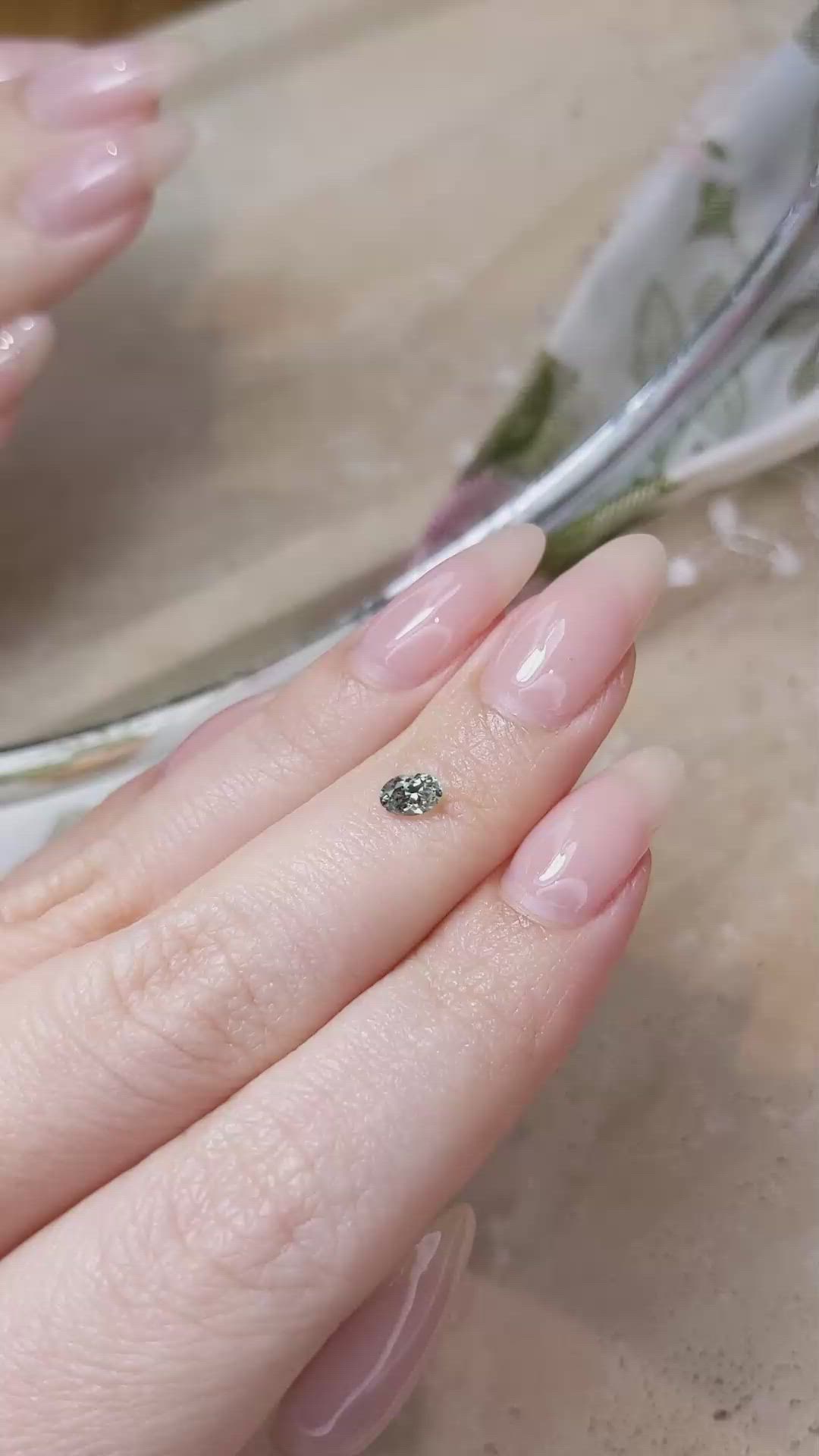 0.33 Ct. Alexandrite from Russia Size Video