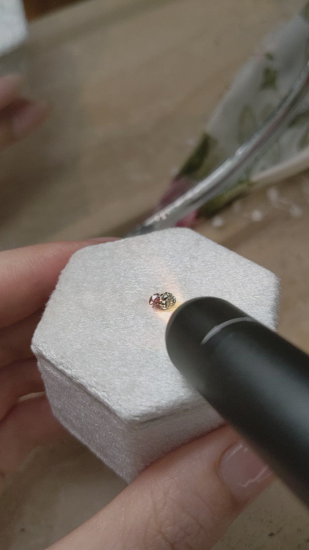 0.33 Ct. Alexandrite from Russia Size Video