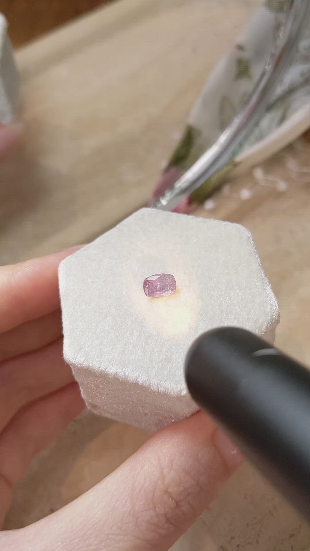 0.90 Ct. Alexandrite from Russia Size Video