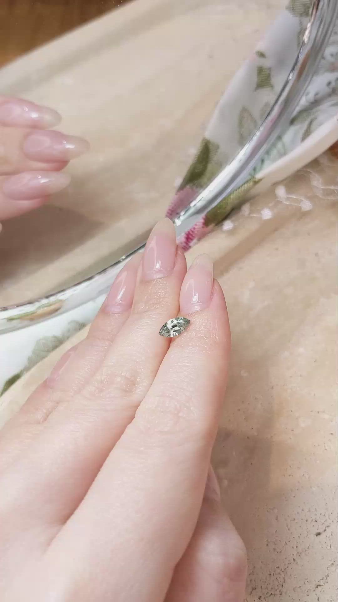0.68 Ct. Alexandrite from Russia Size Video