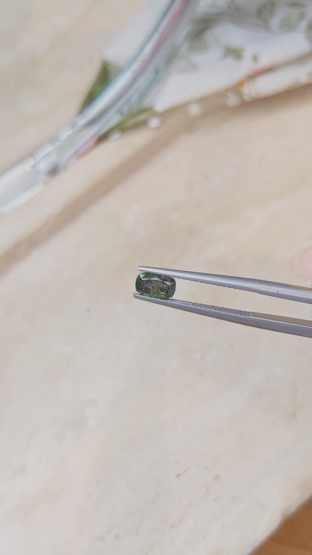 0.89 Ct. Alexandrite from Russia Size Video