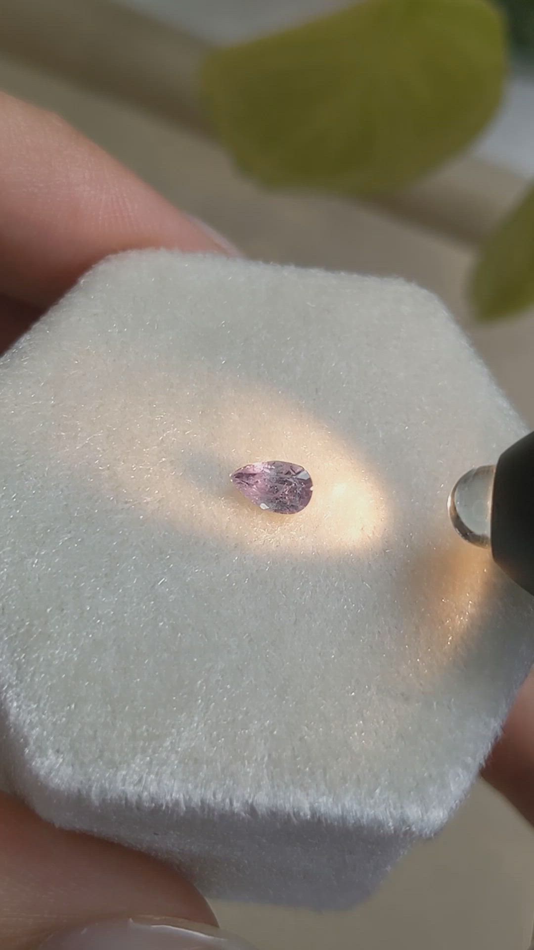 0.42 Ct. Alexandrite from Russia Size Video