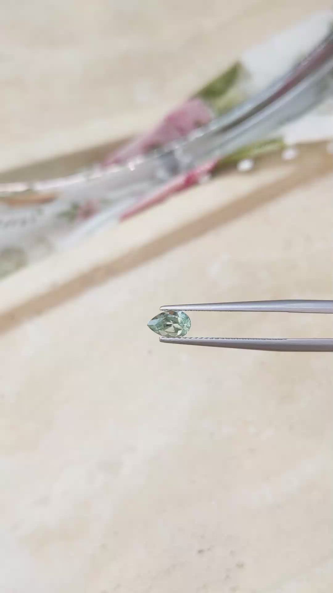 0.83 Ct. Alexandrite from Russia Size Video