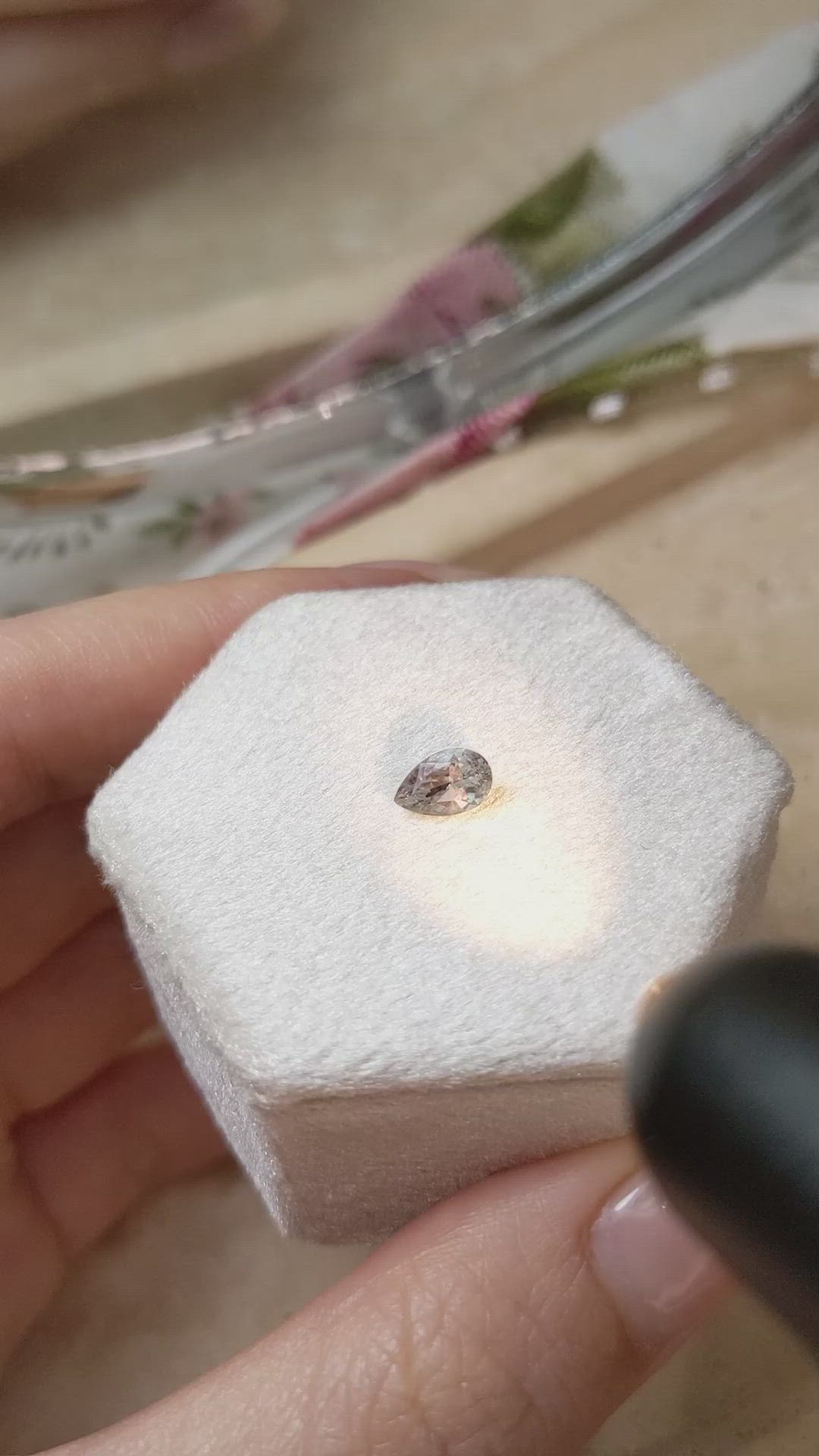 0.83 Ct. Alexandrite from Russia Size Video
