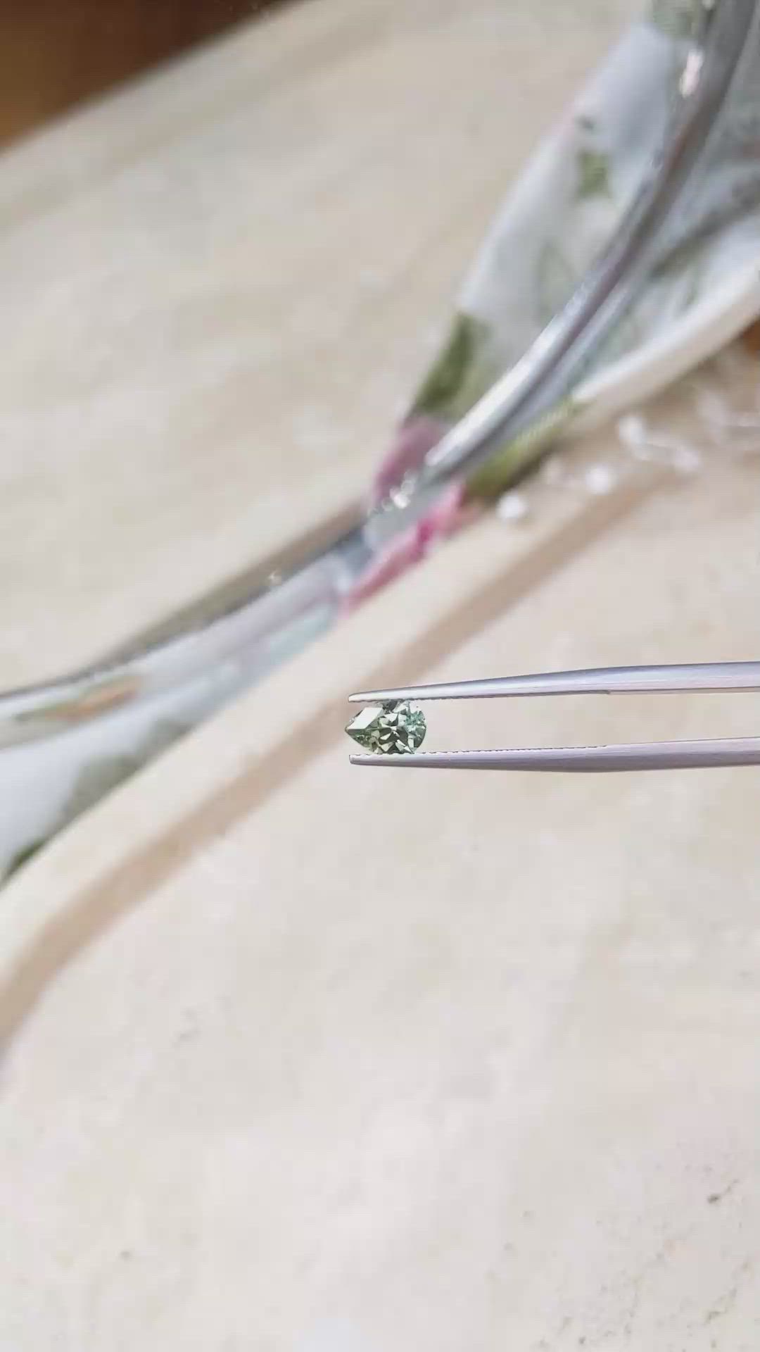 0.71 Ct. Alexandrite from Russia Size Video