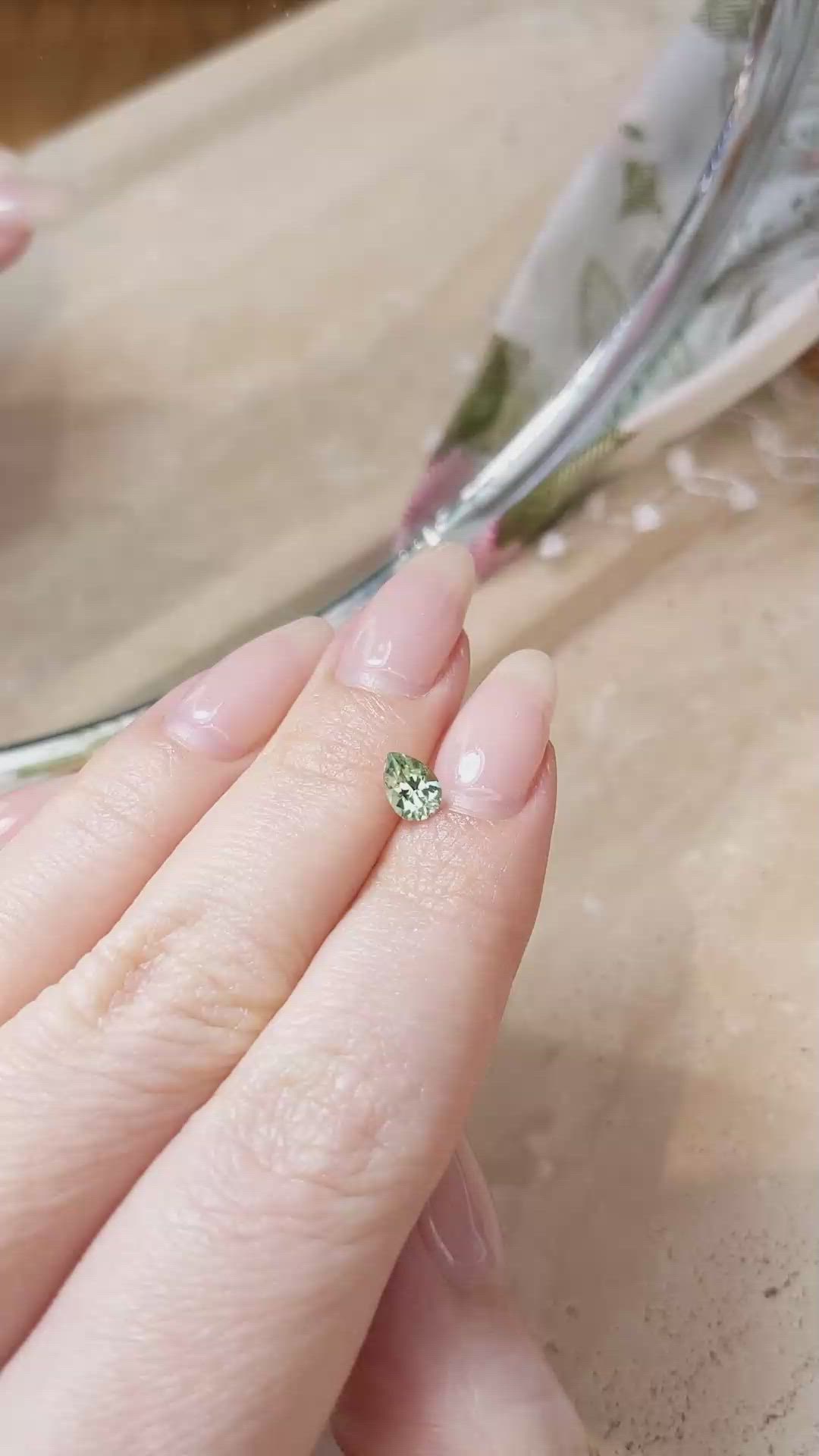 0.71 Ct. Alexandrite from Russia Size Video