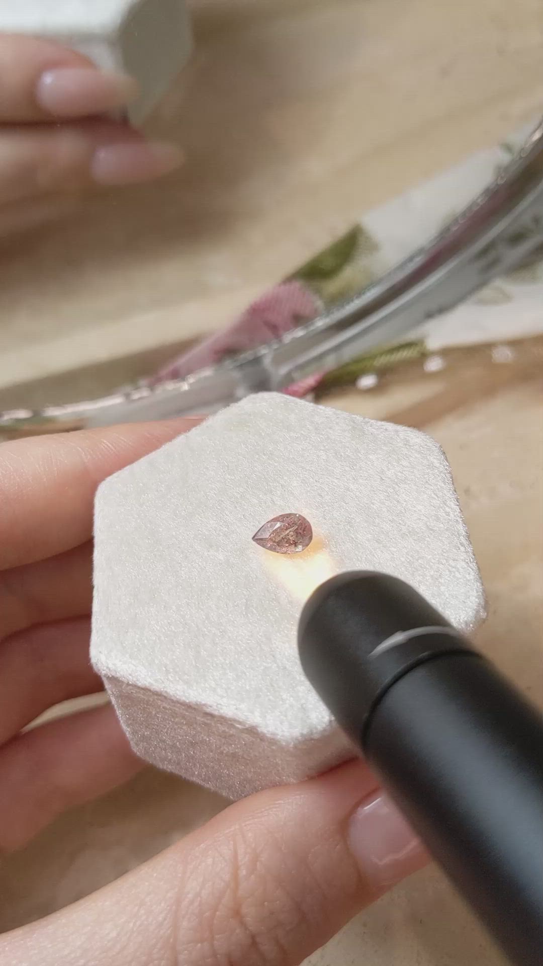 0.77 Ct. Alexandrite from Russia Size Video