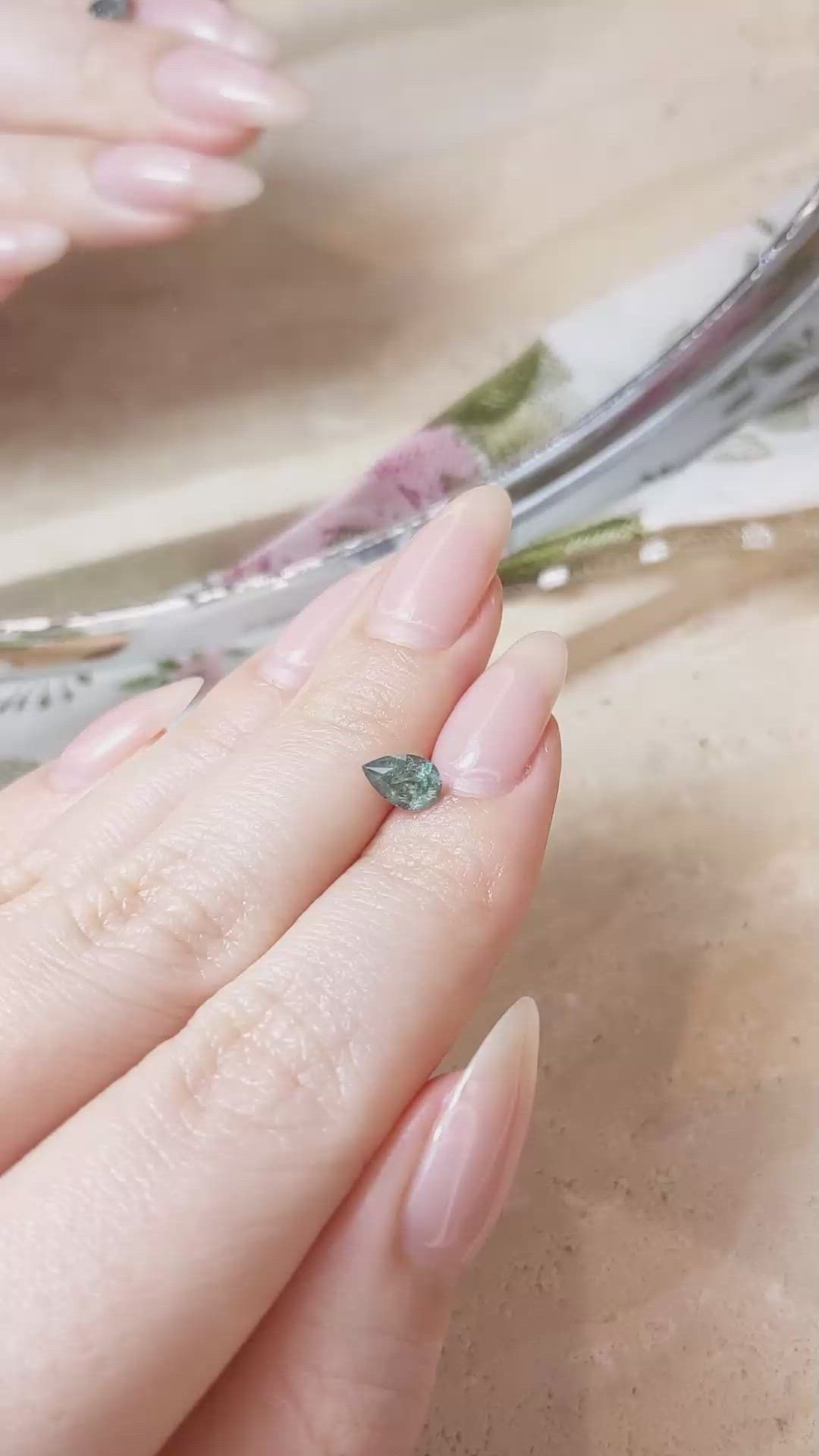 0.77 Ct. Alexandrite from Russia Size Video
