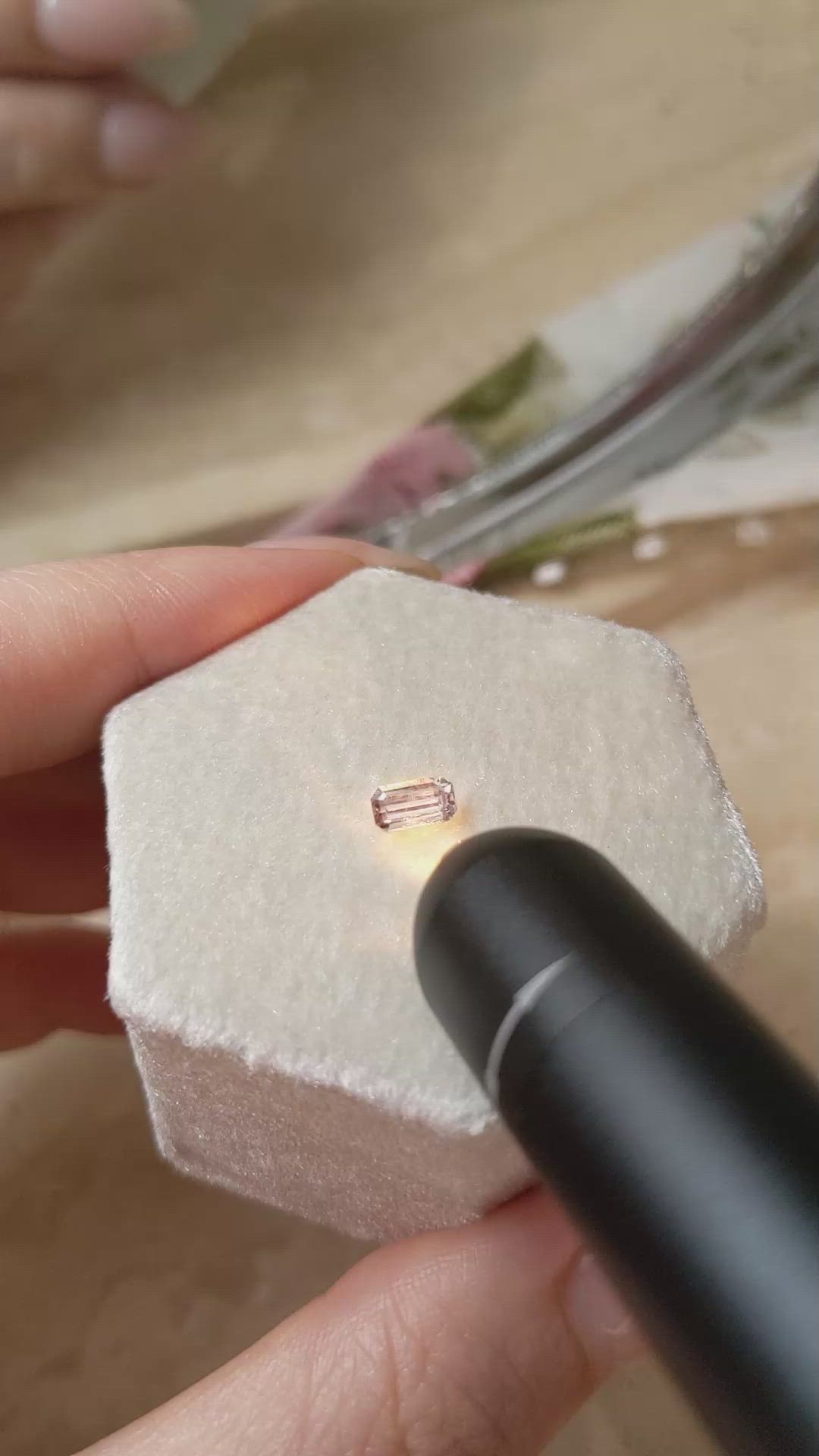 0.46 Ct. Alexandrite from Russia Size Video