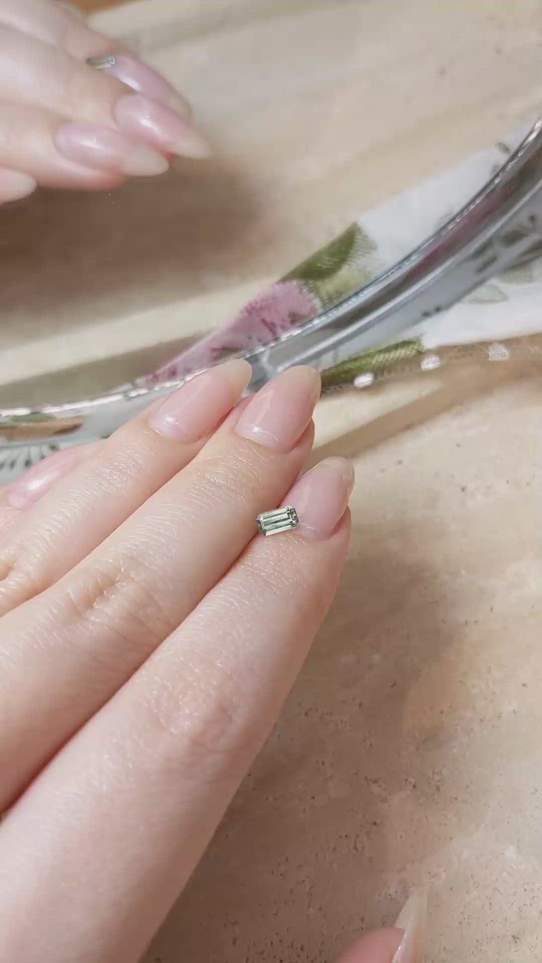 0.46 Ct. Alexandrite from Russia Size Video