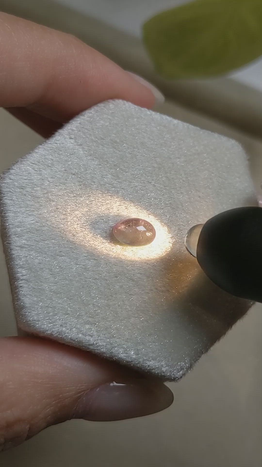 1.00 Ct. Cabochon Alexandrite from Russia Size Video