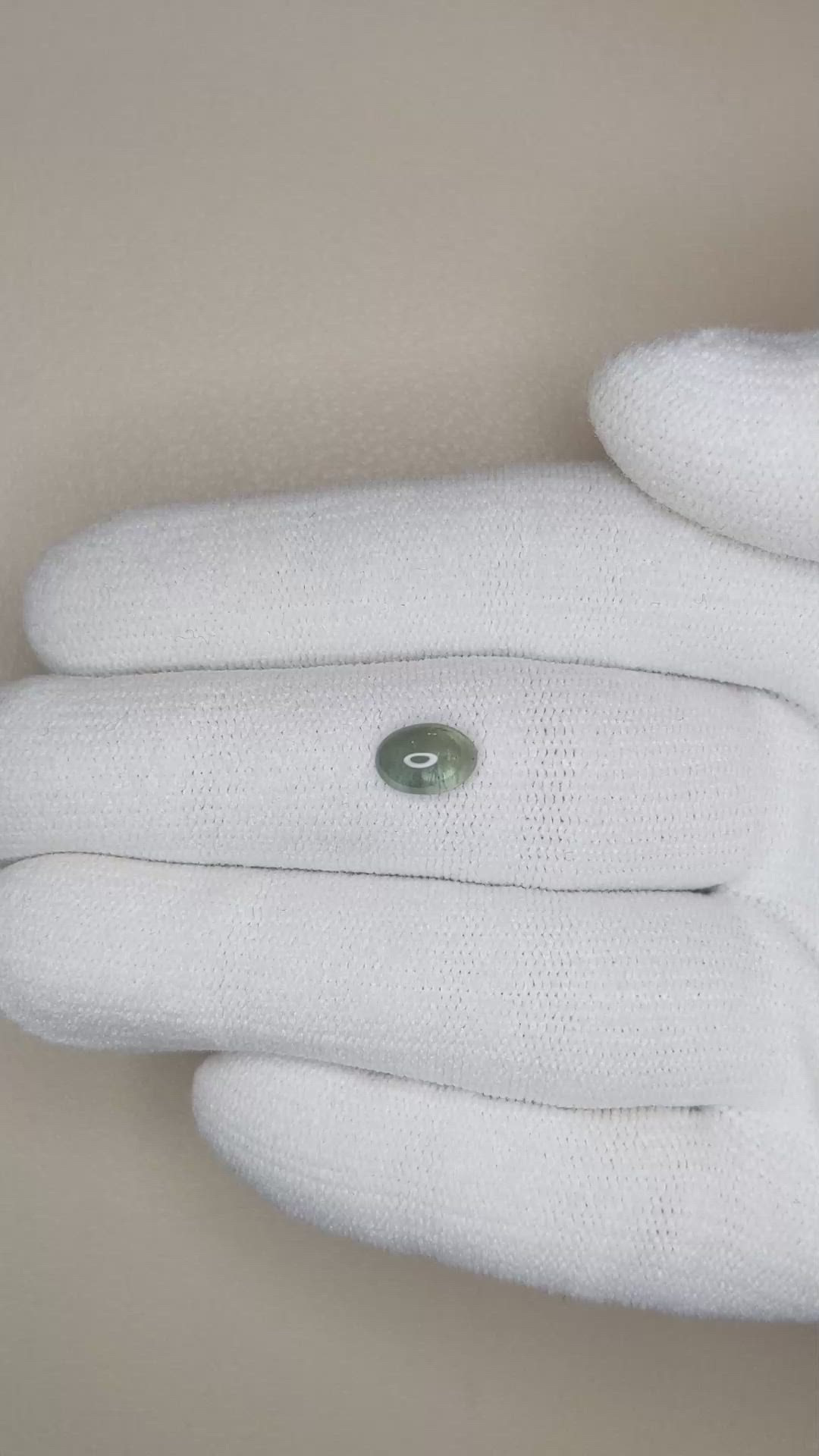 1.00 Ct. Cabochon Alexandrite from Russia Size Video