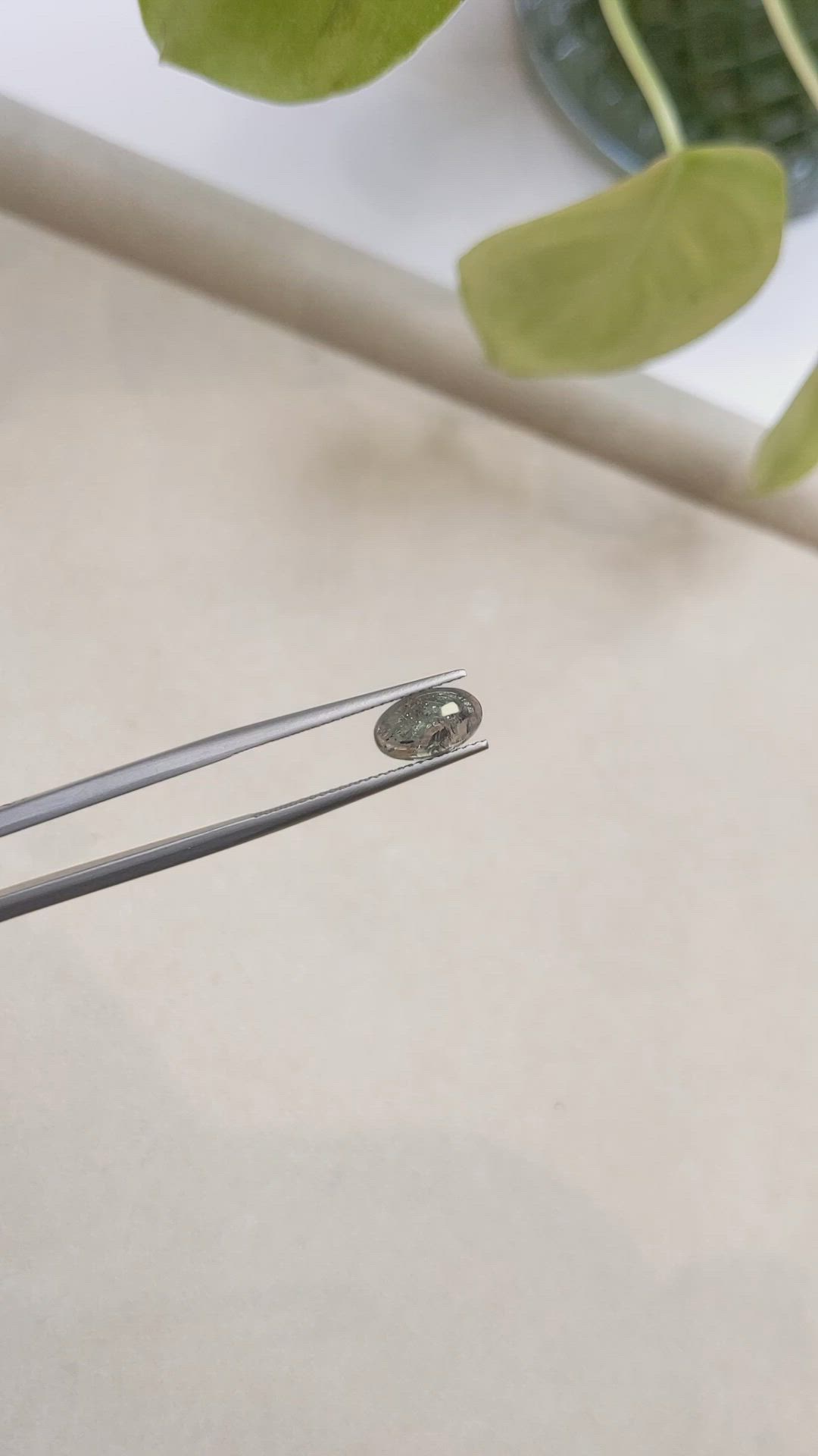 1.76 Ct. Cabochon Alexandrite from Russia Size Video