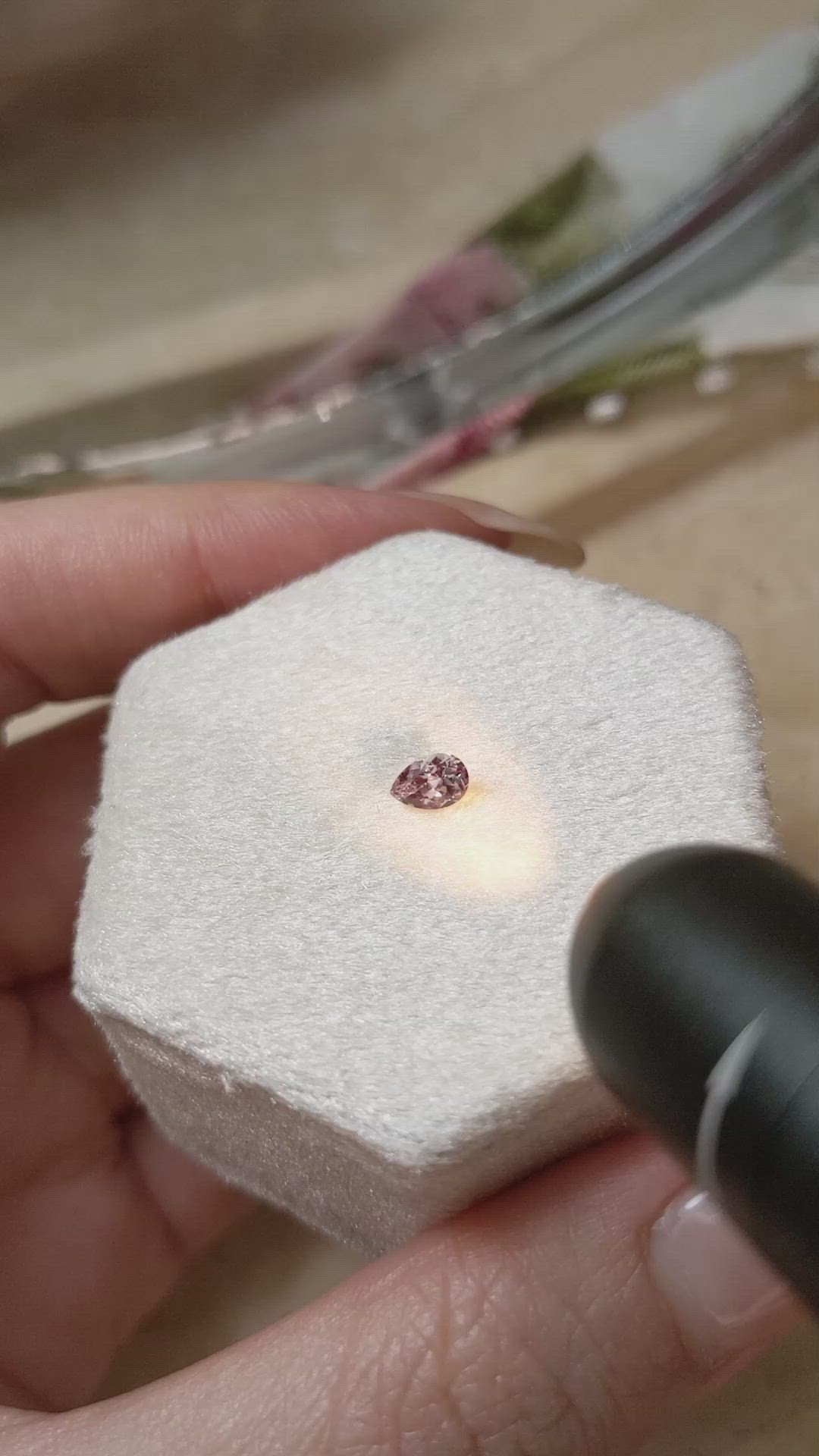 0.35 Ct. Alexandrite from Russia Size Video