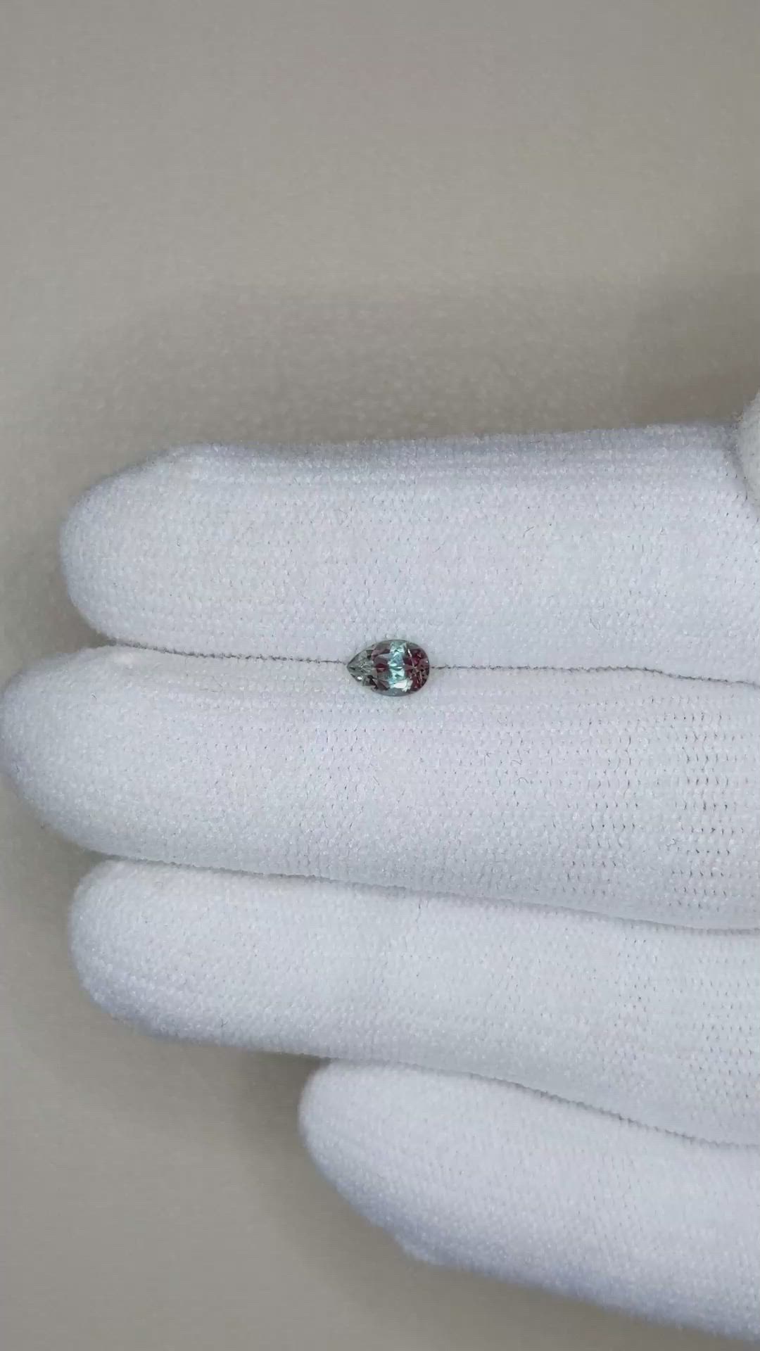 0.35 Ct. Alexandrite from Russia Size Video
