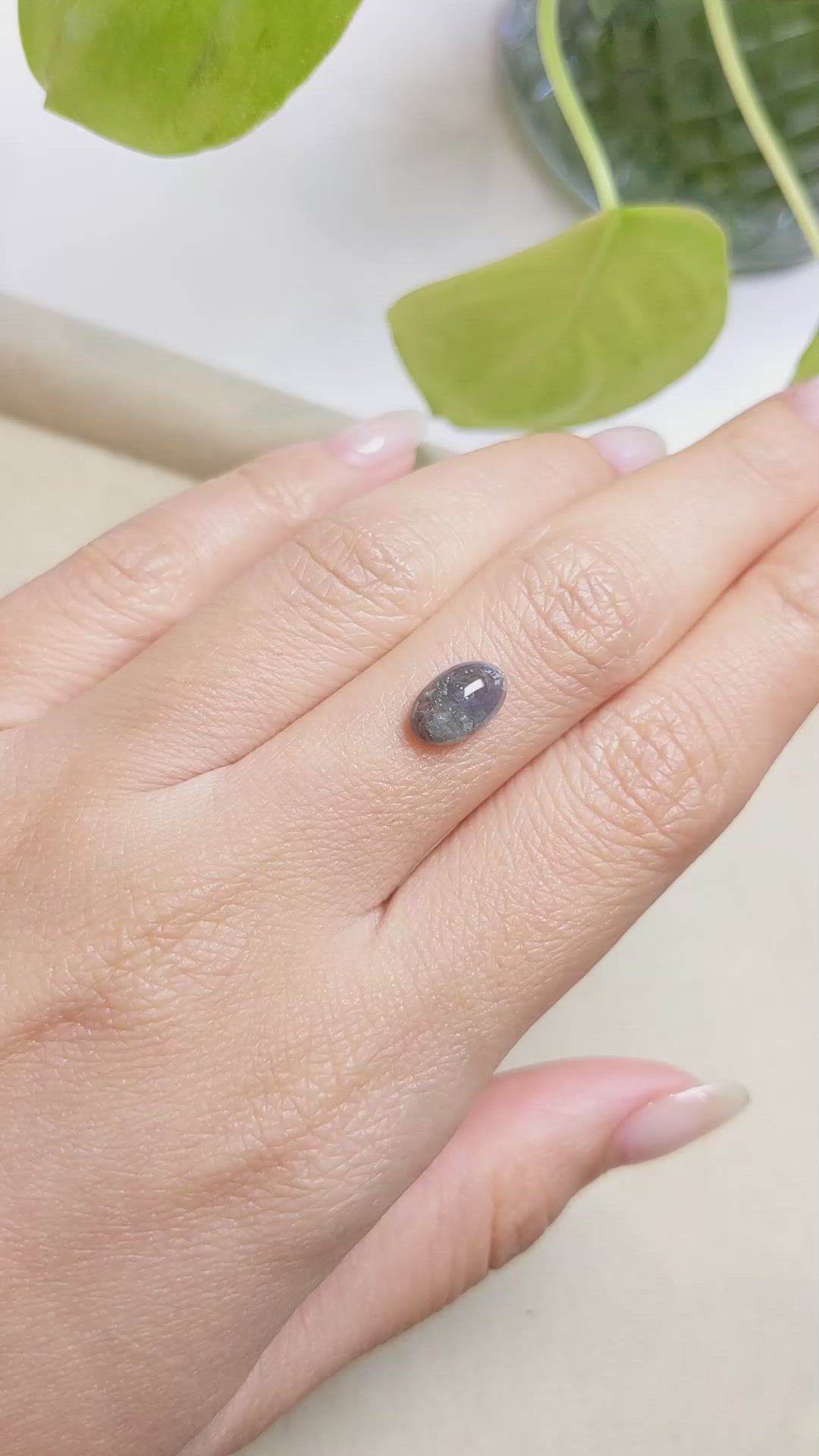 1.75 Ct. Cabochon Alexandrite from Russia Size Video