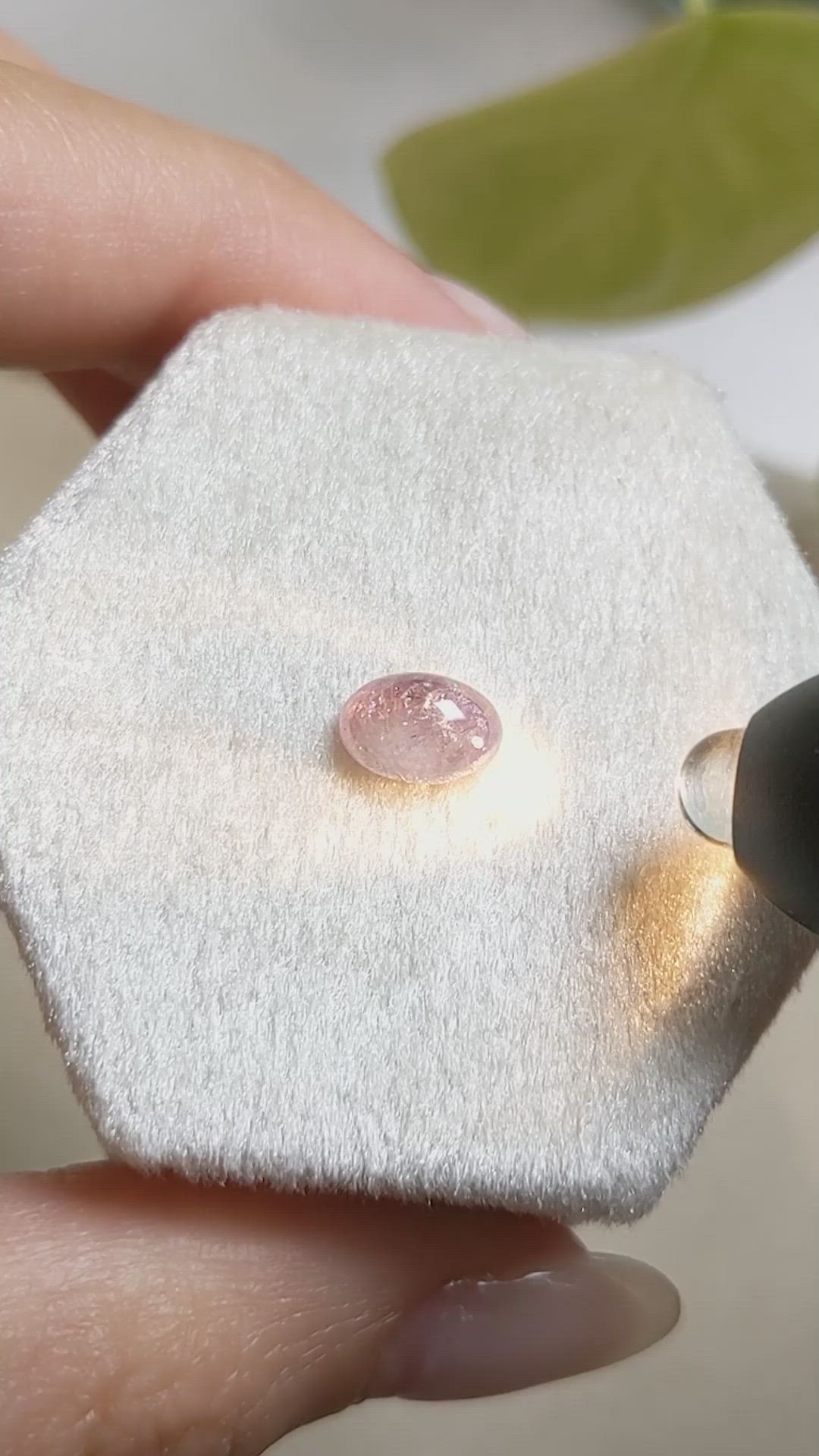 1.49 Ct. Cabochon Alexandrite from Russia Size Video