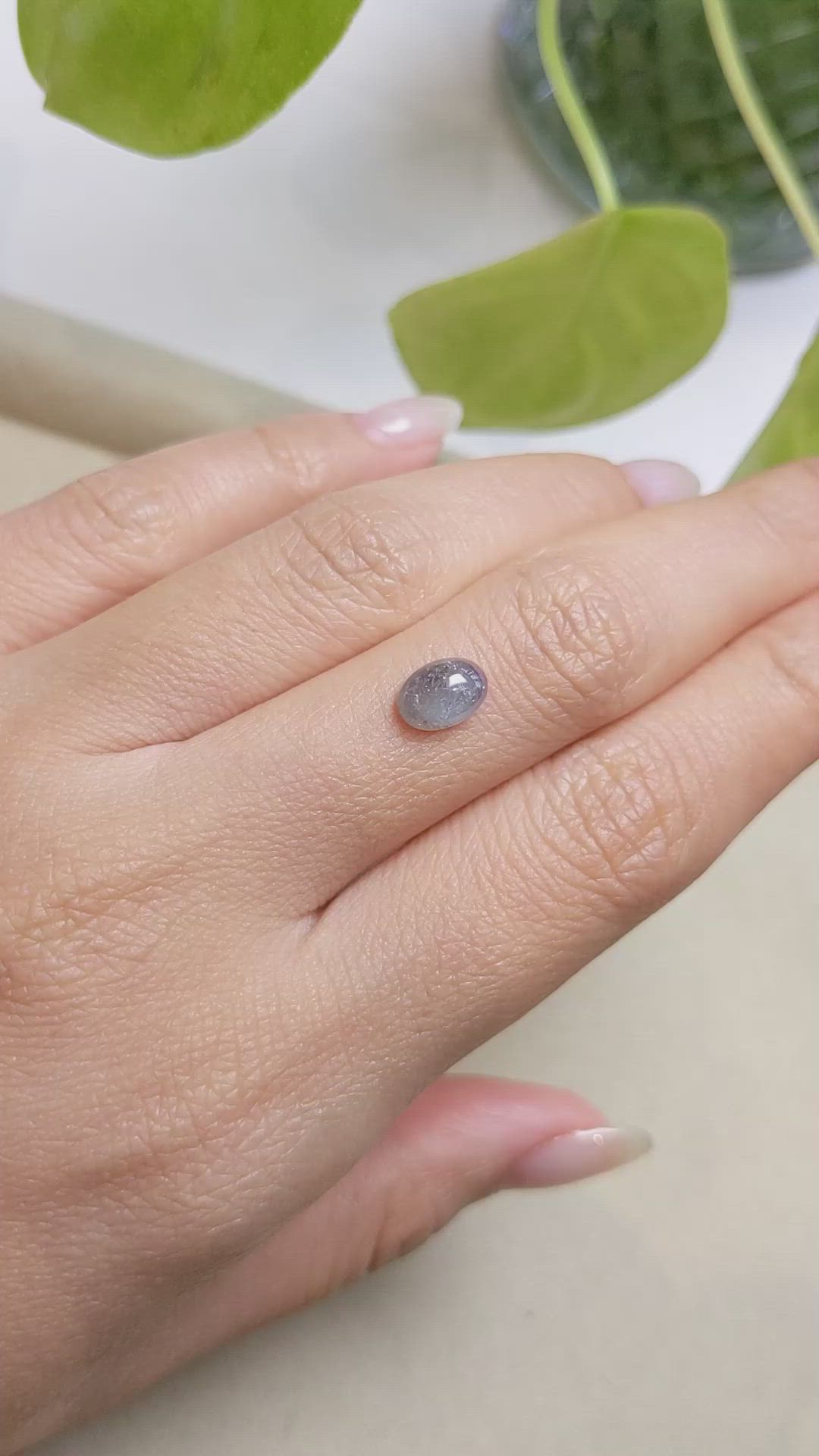 1.49 Ct. Cabochon Alexandrite from Russia Size Video