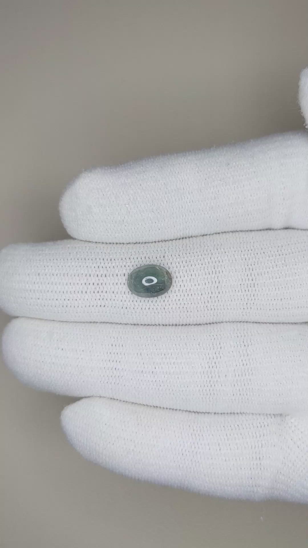 1.47 Ct. Cabochon Alexandrite from Russia Size Video