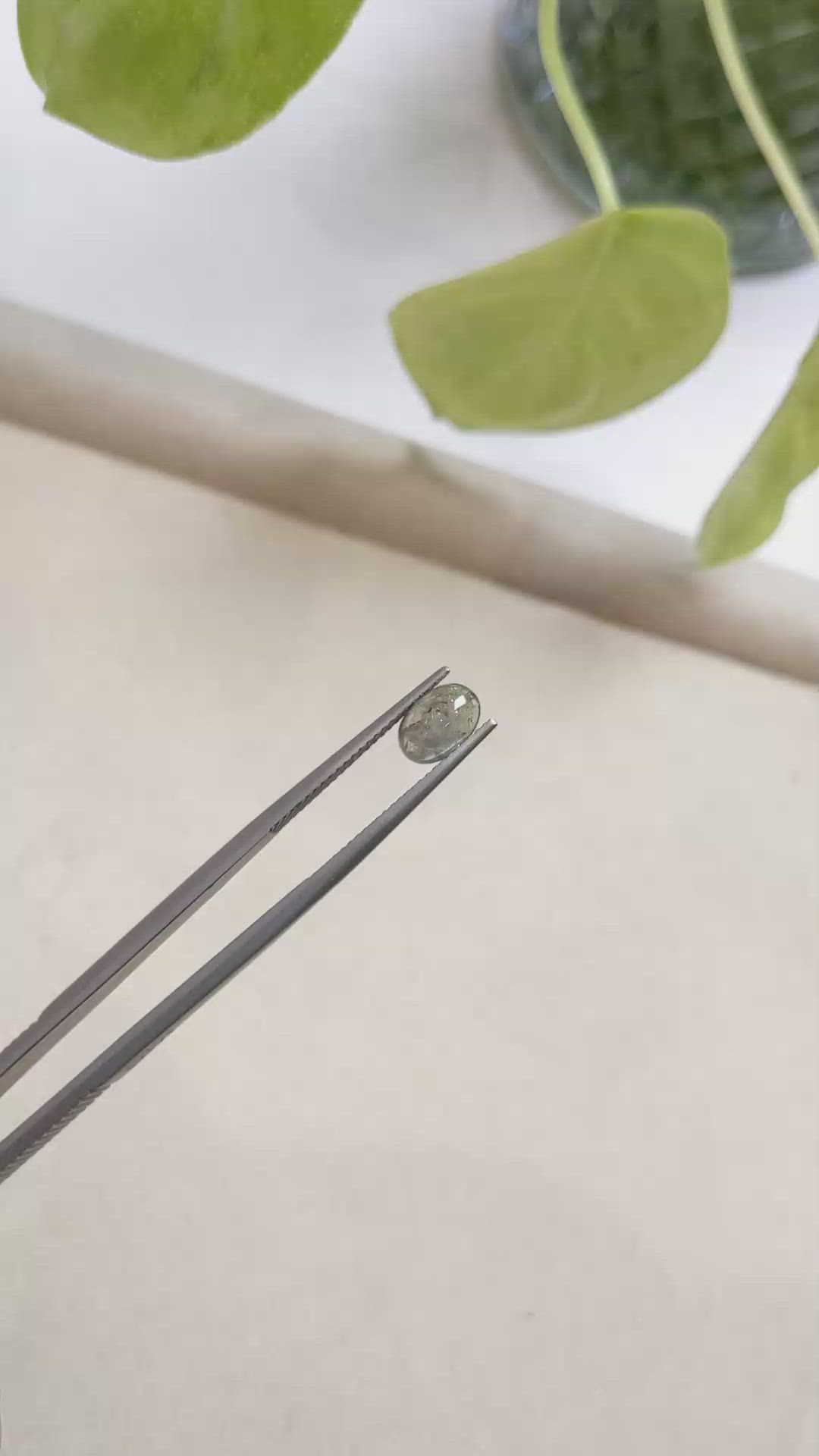 1.30 Ct. Cabochon Alexandrite from Russia Size Video