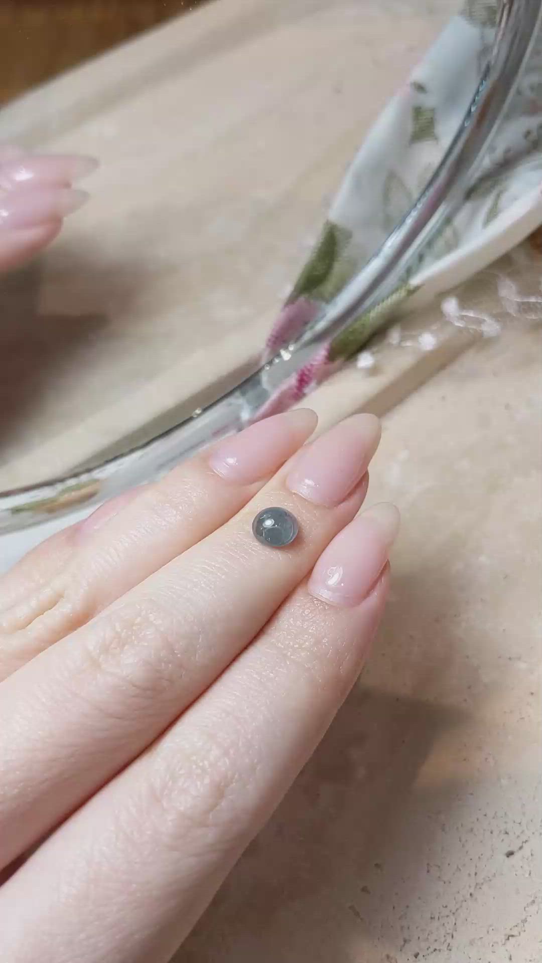 1.44 Ct. Cabochon Alexandrite from Russia Size Video