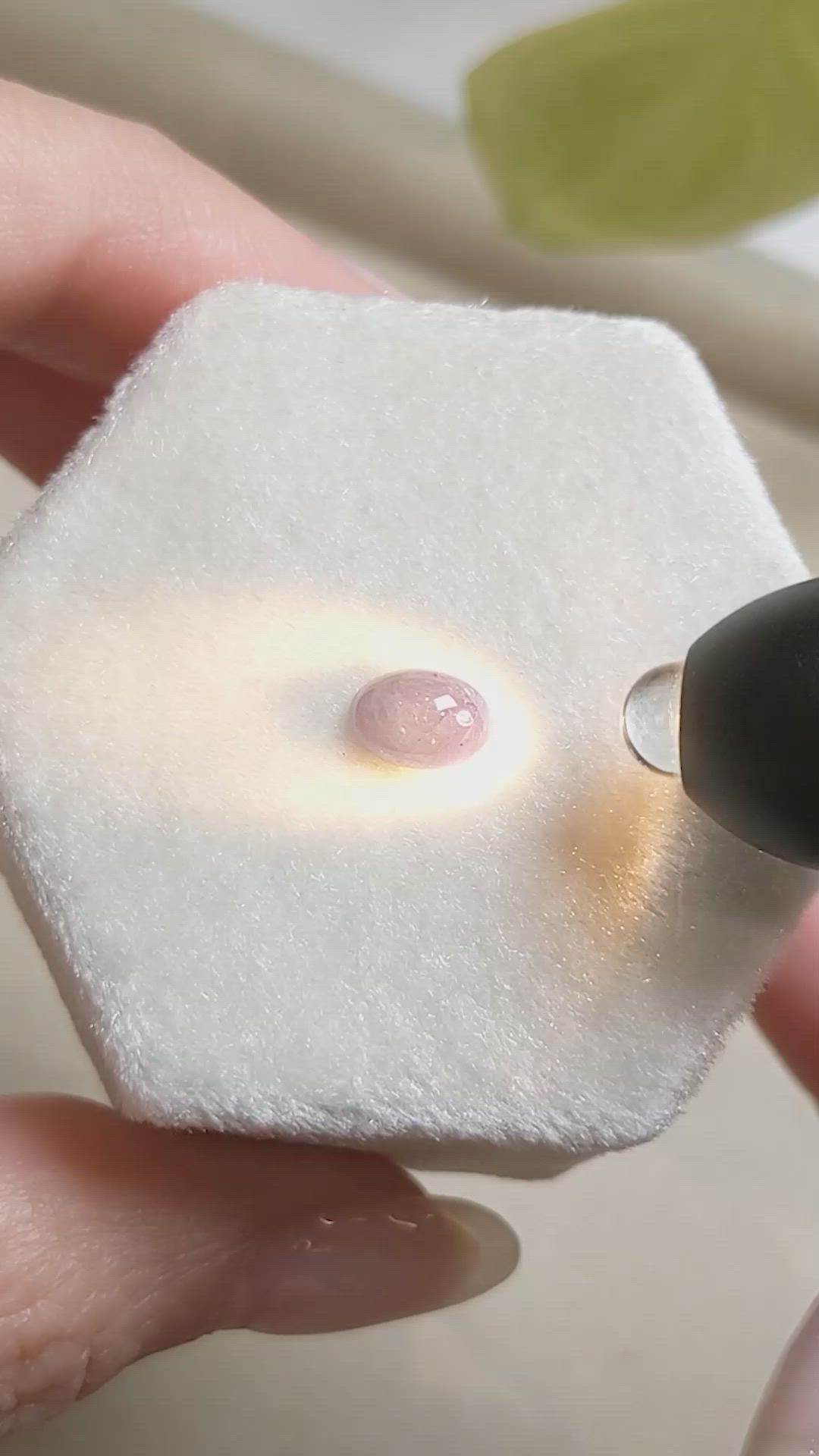 1.12 Ct. Cabochon Alexandrite from Russia Size Video