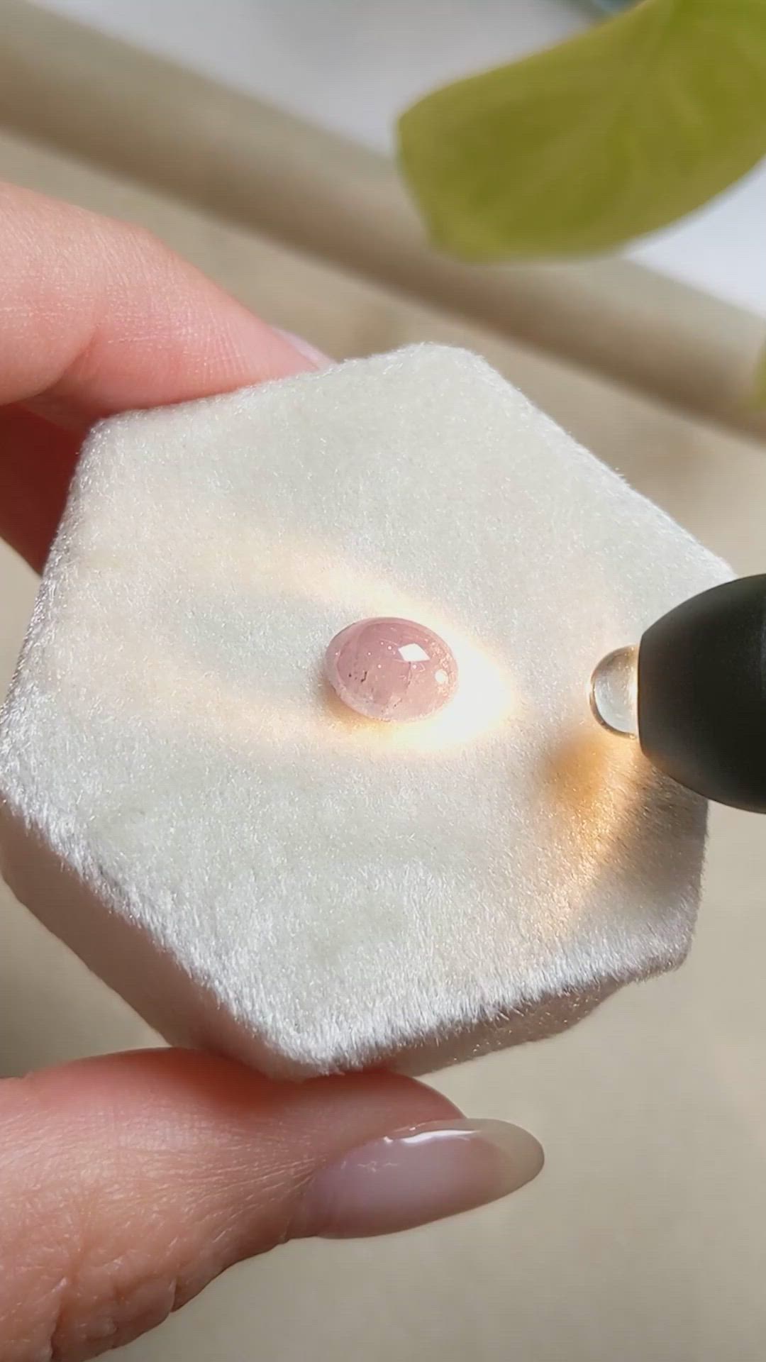 2.40 Ct. Cabochon Alexandrite from Russia Size Video