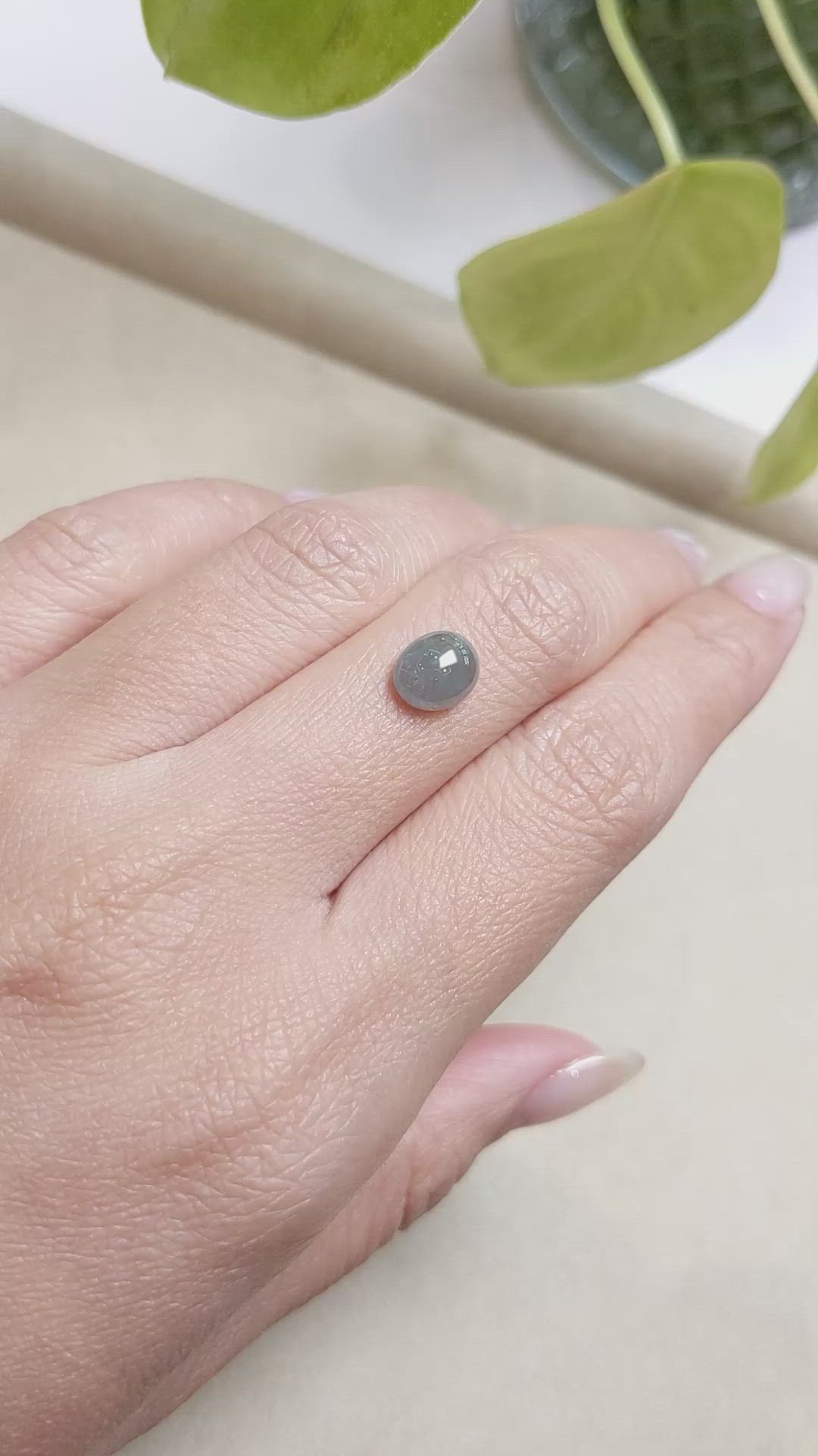 2.40 Ct. Cabochon Alexandrite from Russia Size Video