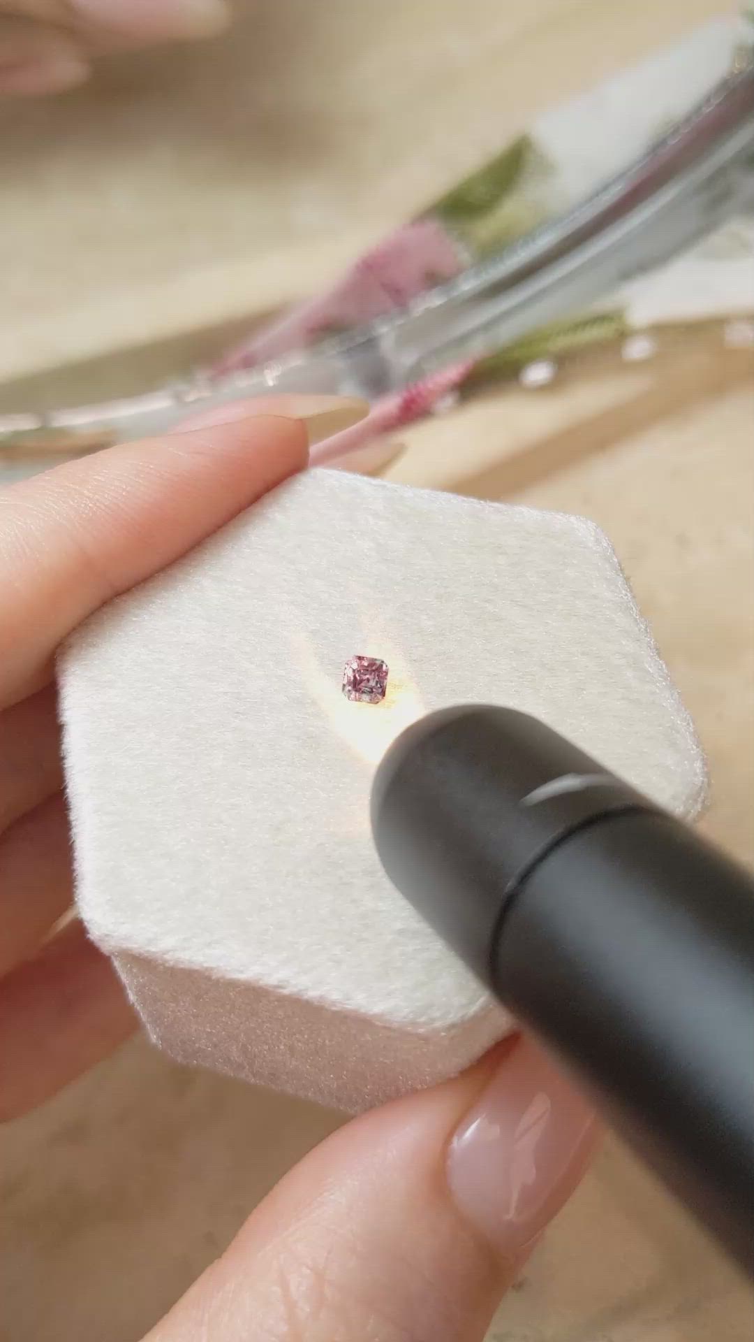 0.23 Ct. Alexandrite from Russia Size Video