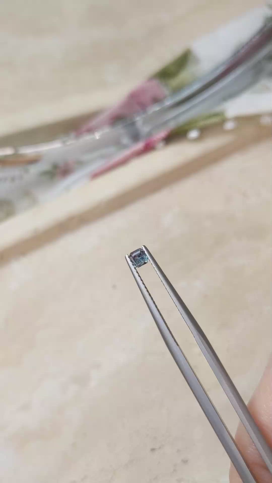 0.23 Ct. Alexandrite from Russia Size Video
