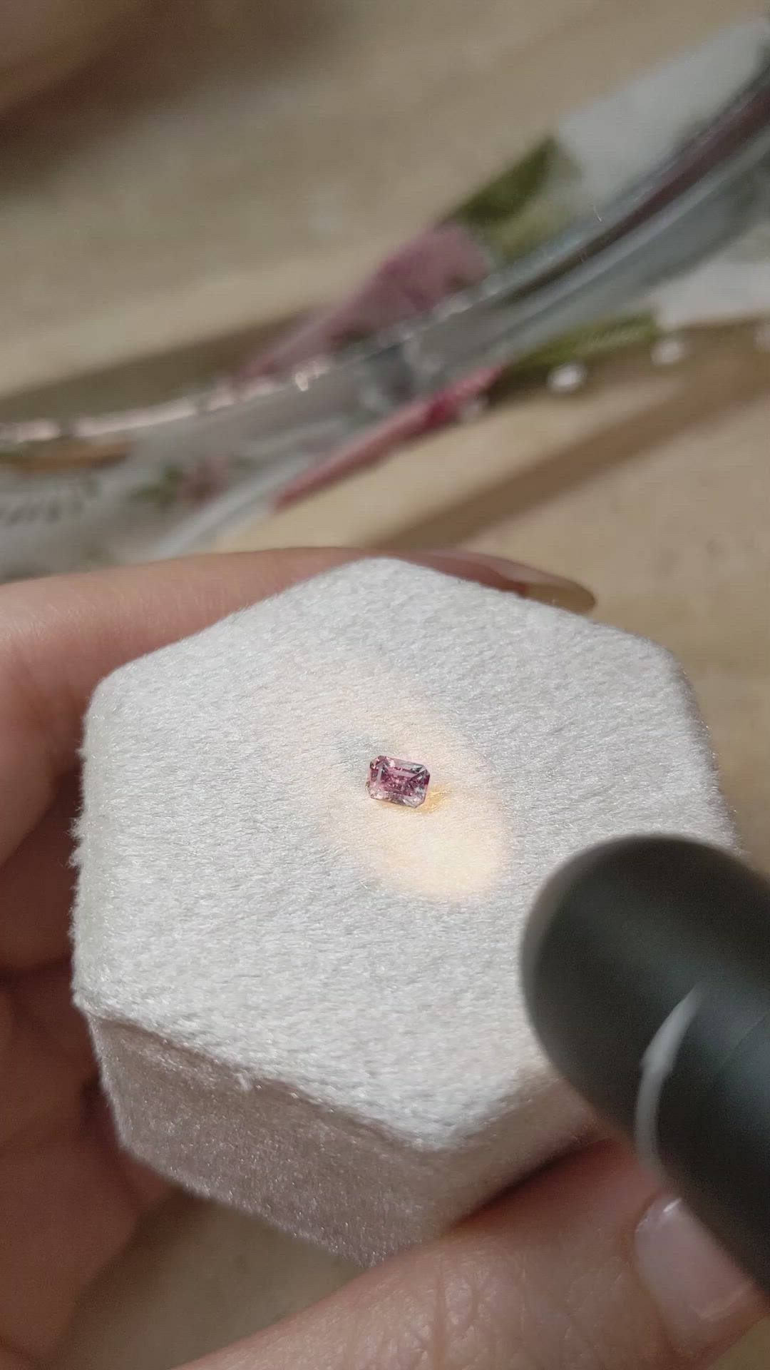 0.29 Ct. Alexandrite from Russia Size Video