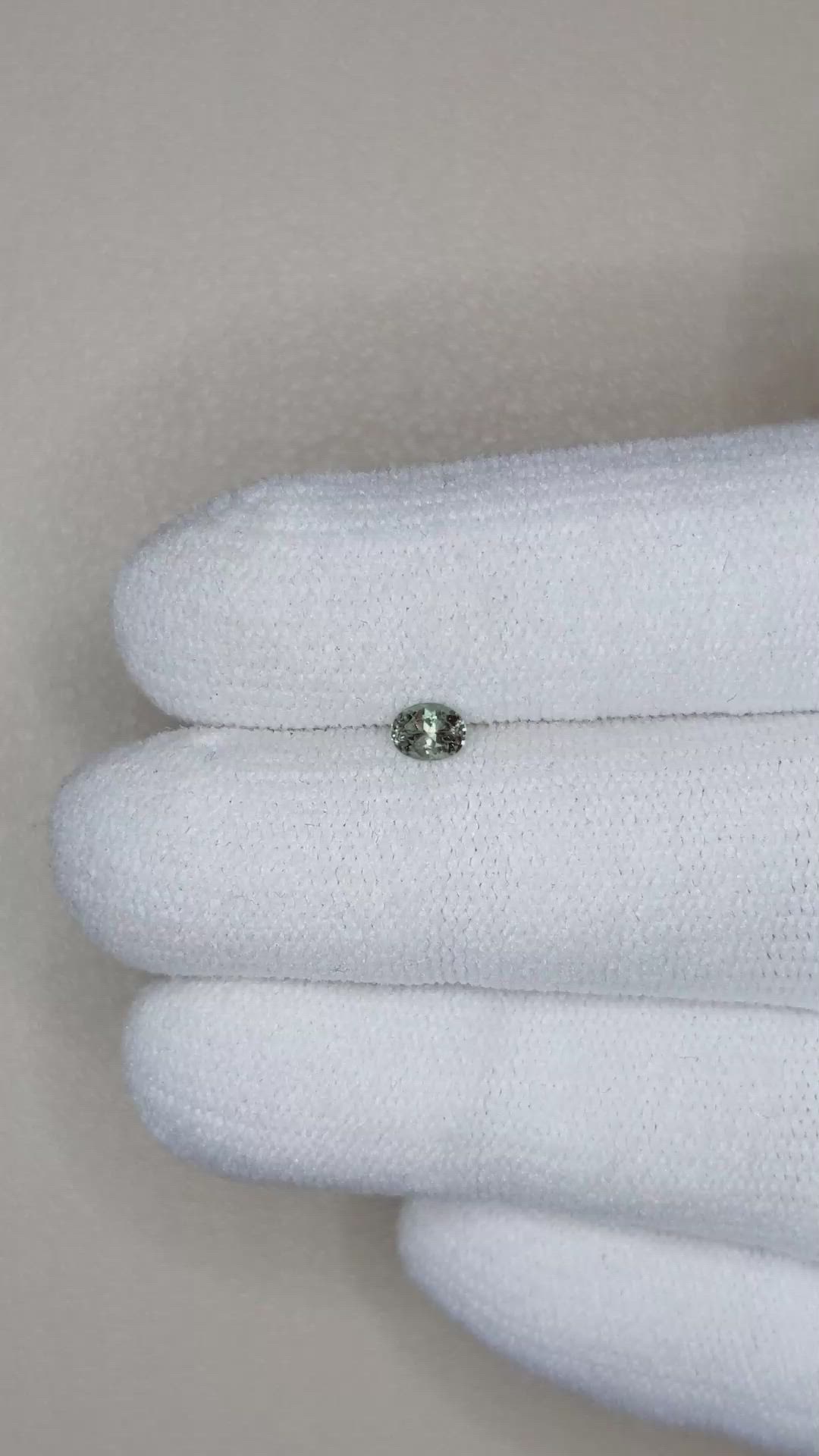 0.21 Ct. Alexandrite from Russia Size Video