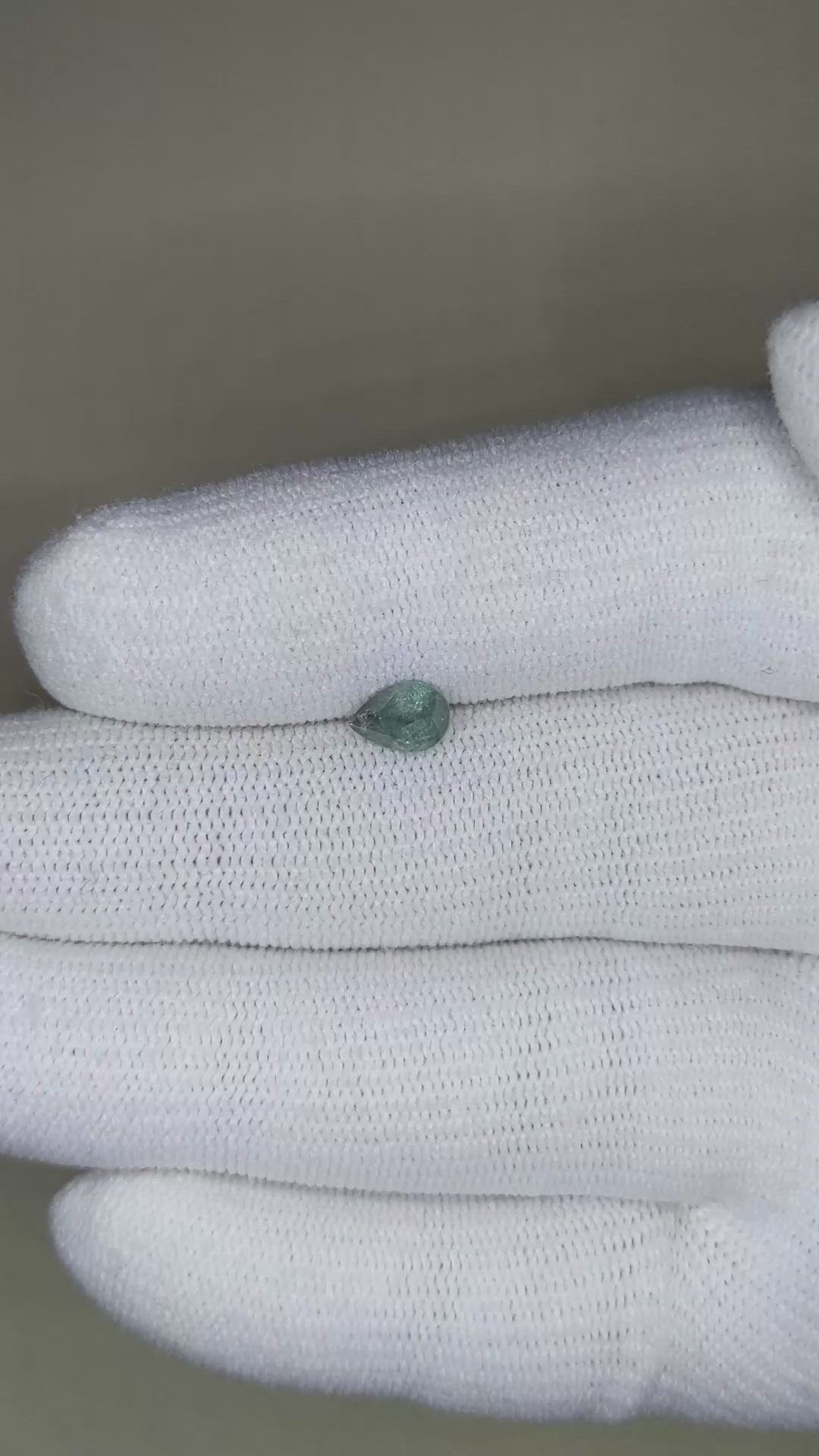 0.64 Ct. Alexandrite from Russia Size Video