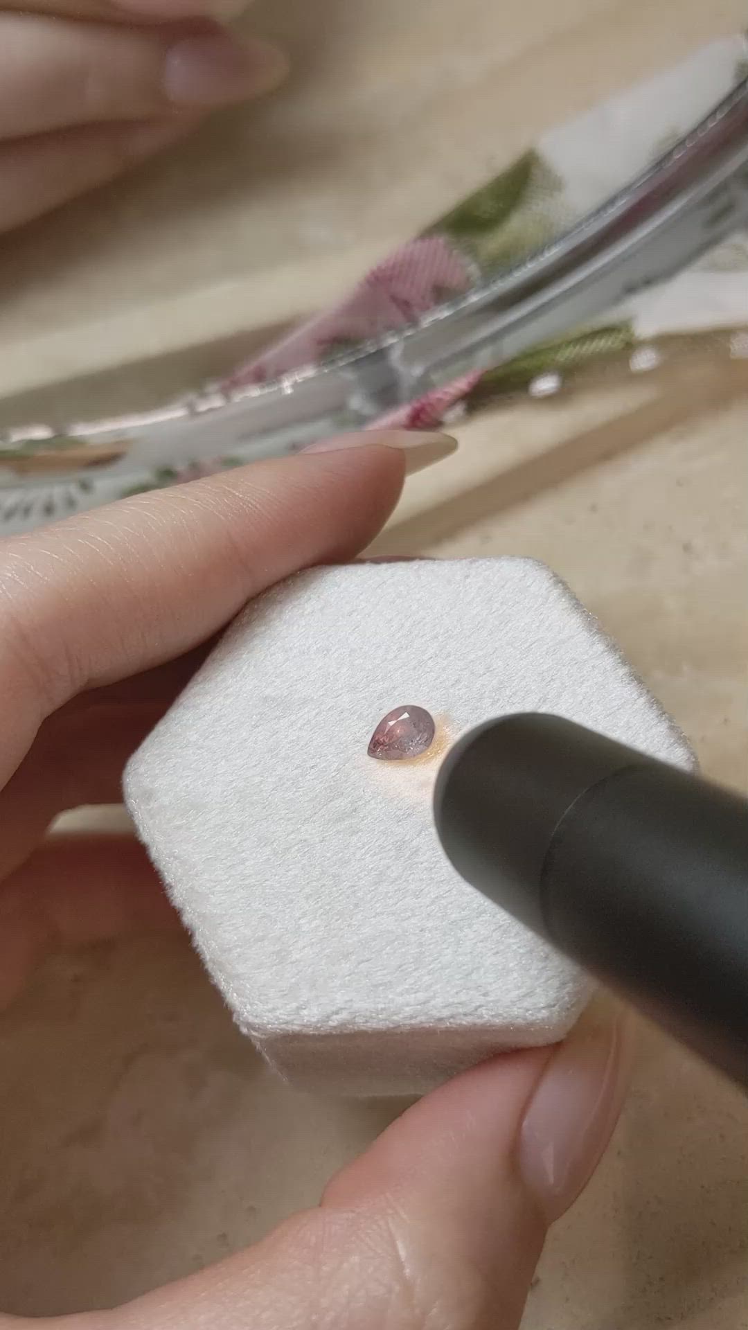 0.64 Ct. Alexandrite from Russia Size Video