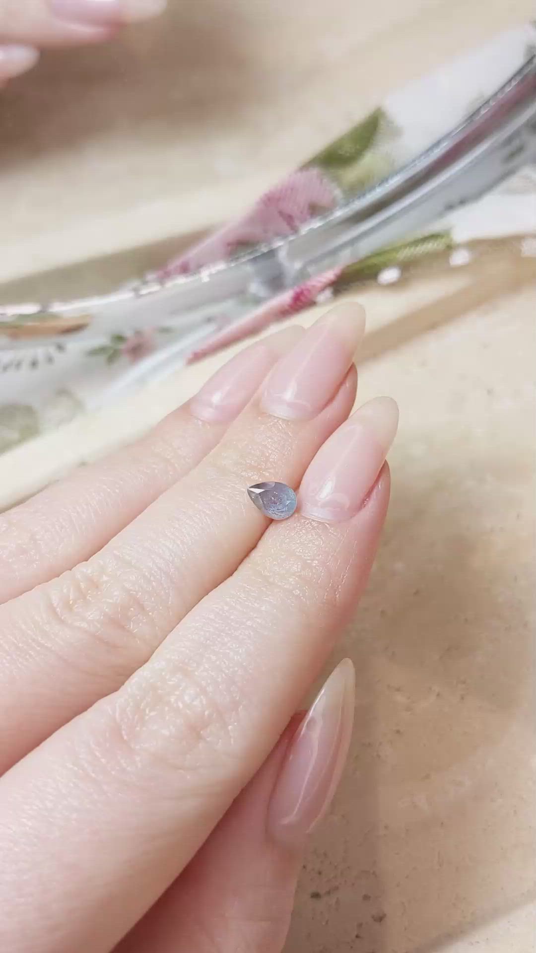 0.64 Ct. Alexandrite from Russia Size Video